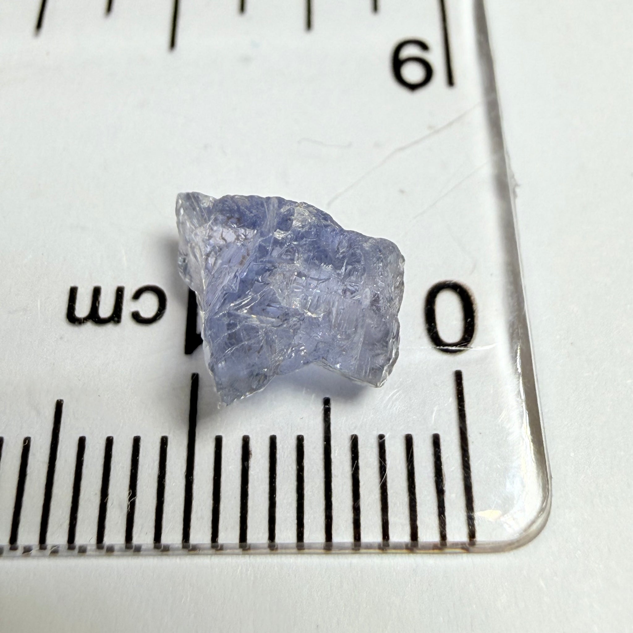 Umba Sapphire, 2.87ct, Umba Valley, Tanzania, Untreated Unheated. Si and complicated shape