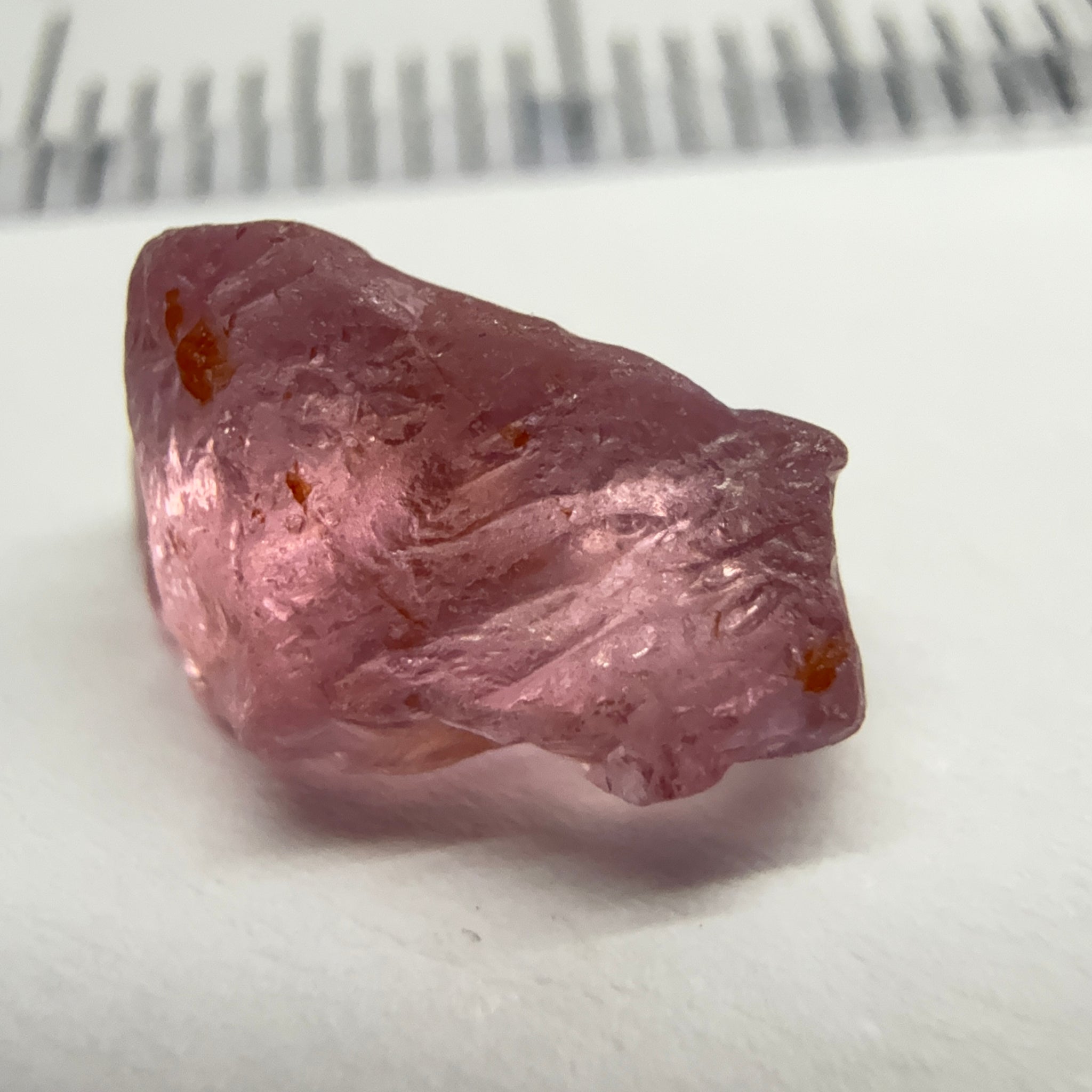 Mahenge Spinel, 2.98ct, Mahenge, Tanzania, Untreated Unheated. Tiny crack coming in from the side, you may have to cut it with the crack, see photos for the exact location