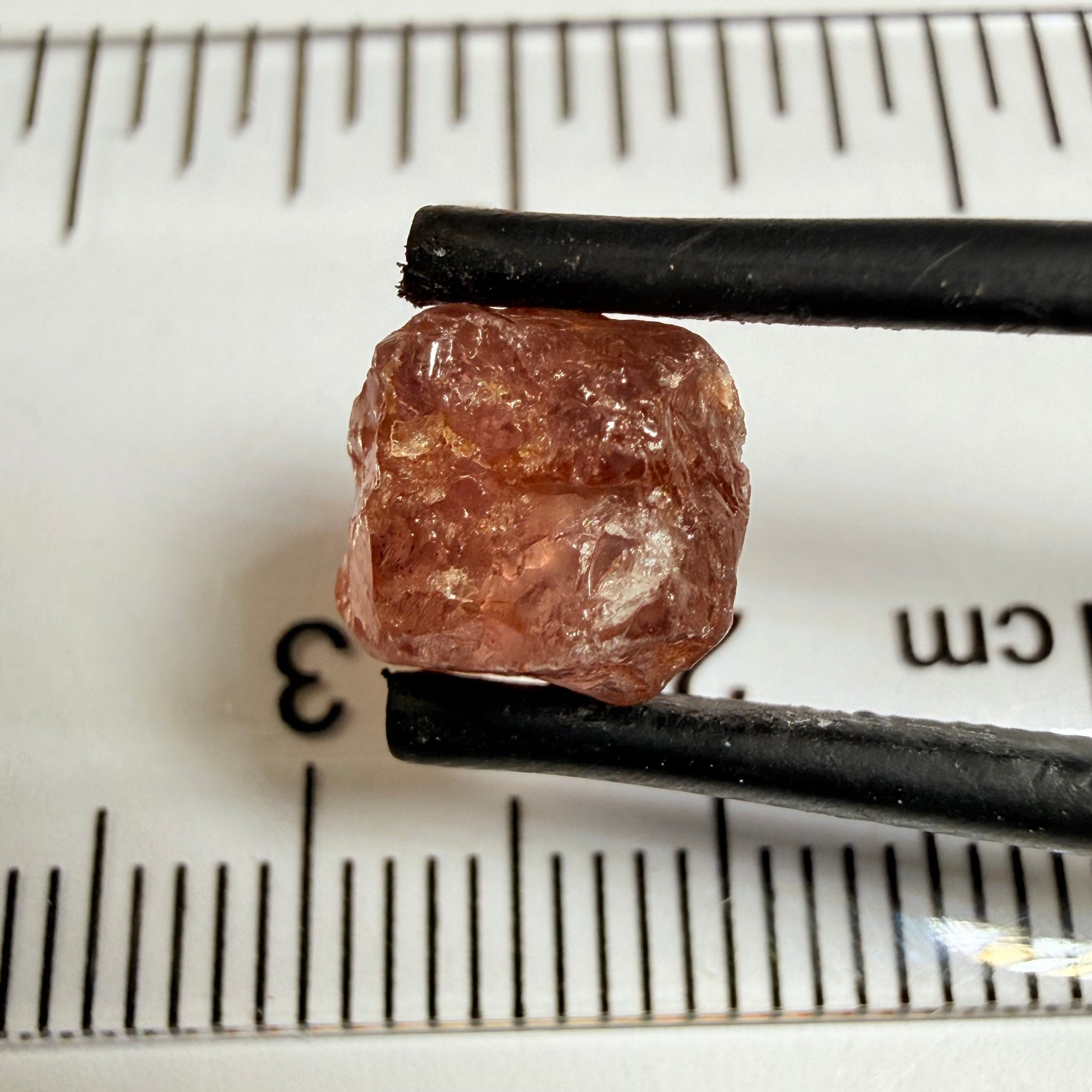 Umba Sapphire, 4.35ct, Umba Valley, Tanzania, Untreated Unheated. Moderate to heavy inclusions, you can facet it with the inclusions