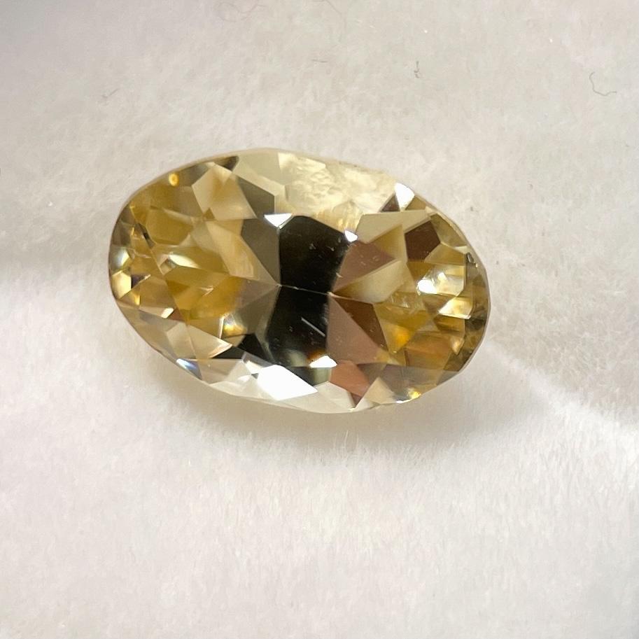 1.85Ct Tanzanian Zircon Gently Heated