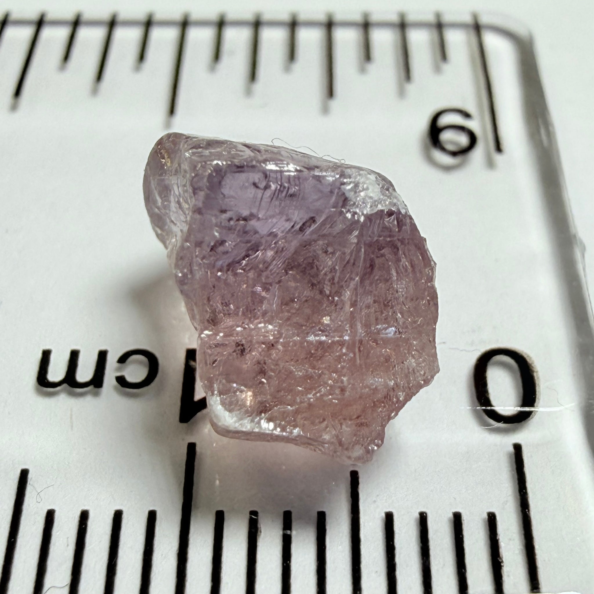 Umba Sapphire, 6.80ct, Umba Valley, Tanzania, Untreated Unheated. Slight ‘gunk’ on one end will grind off on pre-form, rest vvs