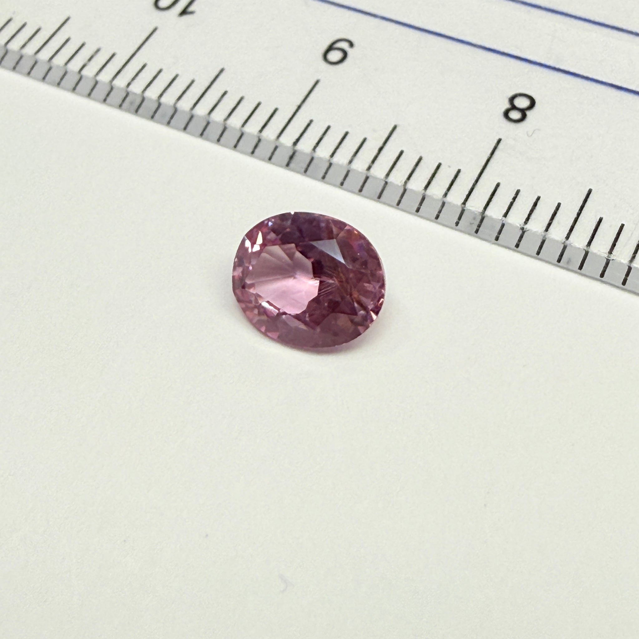 Mahenge Spinel, beautiful RAINBOW forming on the inclusion, 1.03ct, Mahenge, Tanzania, Untreated Unheated