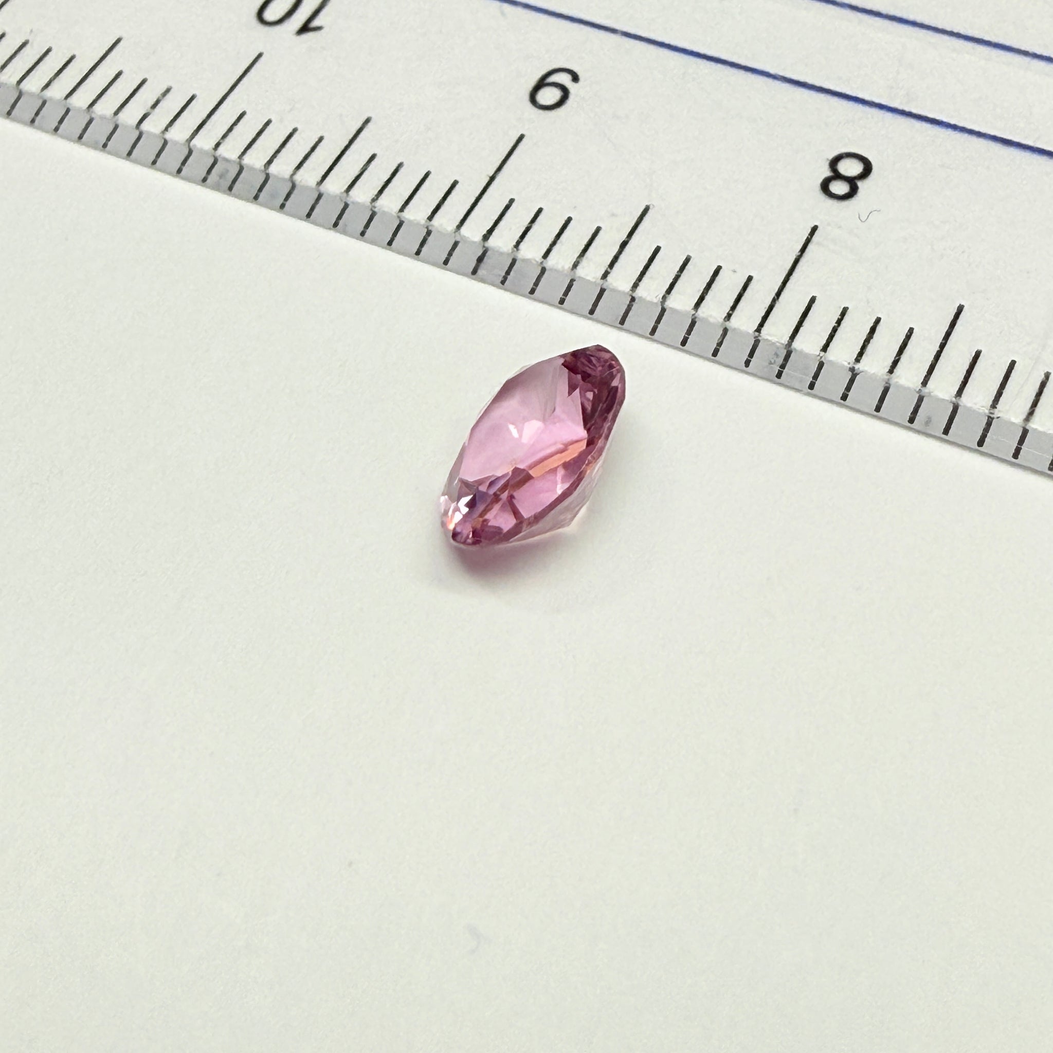 Mahenge Spinel, beautiful RAINBOW forming on the inclusion, 1.03ct, Mahenge, Tanzania, Untreated Unheated