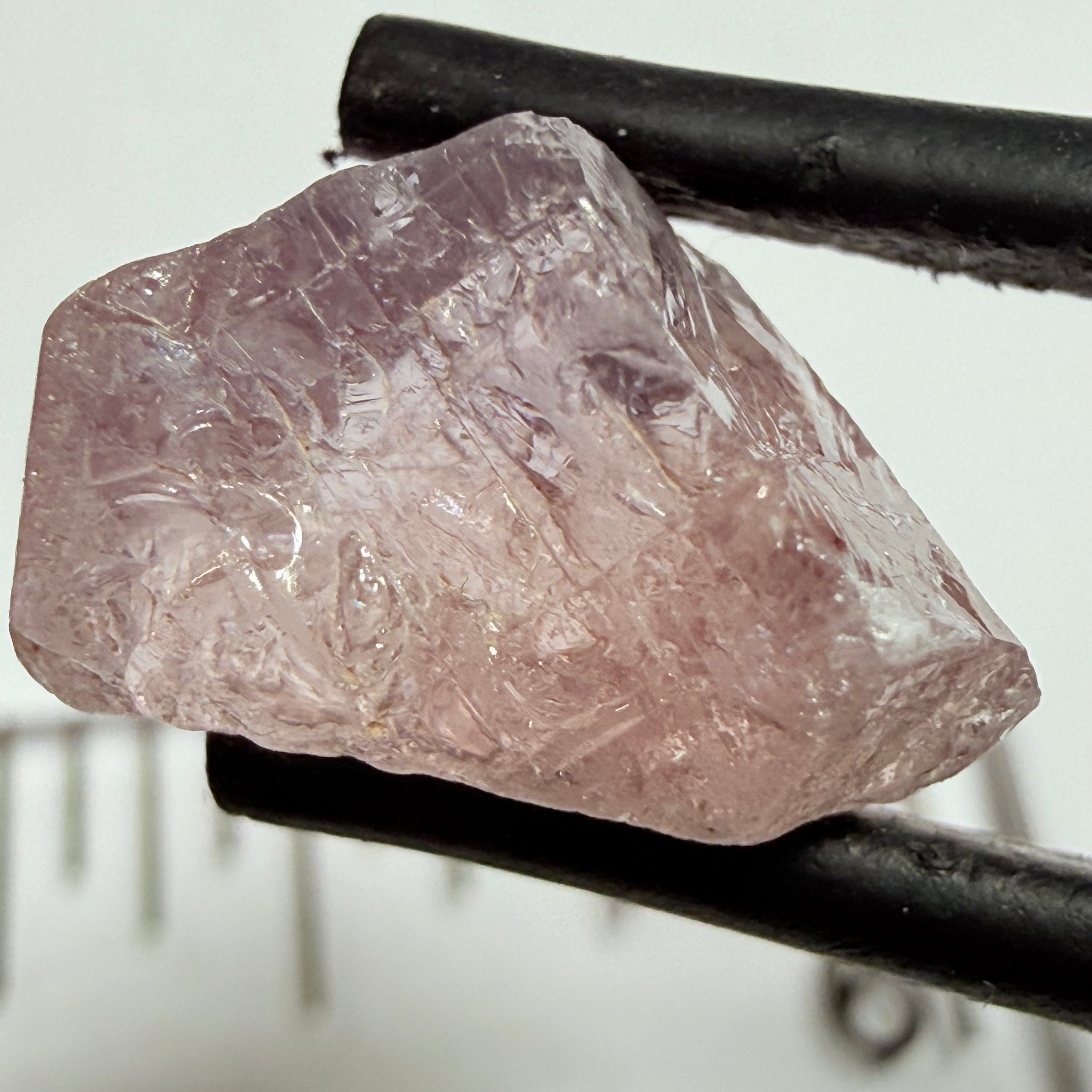 Umba Sapphire, 6.80ct, Umba Valley, Tanzania, Untreated Unheated. Slight ‘gunk’ on one end will grind off on pre-form, rest vvs