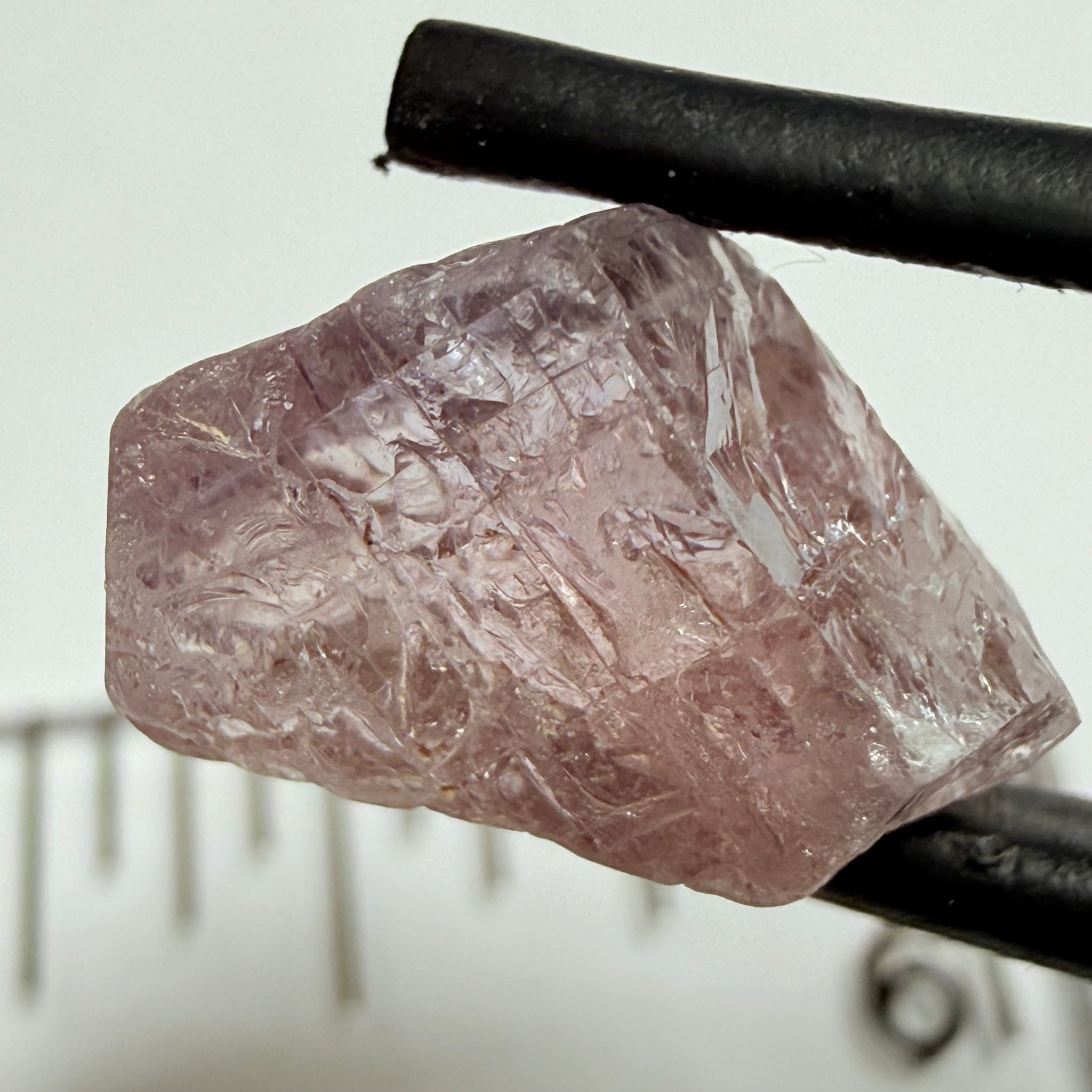 Umba Sapphire, 6.80ct, Umba Valley, Tanzania, Untreated Unheated. Slight ‘gunk’ on one end will grind off on pre-form, rest vvs