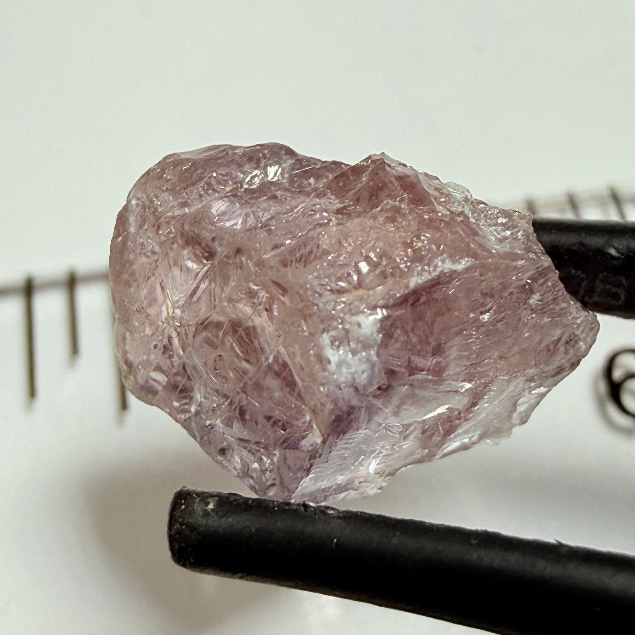 Umba Sapphire, 6.80ct, Umba Valley, Tanzania, Untreated Unheated. Slight ‘gunk’ on one end will grind off on pre-form, rest vvs