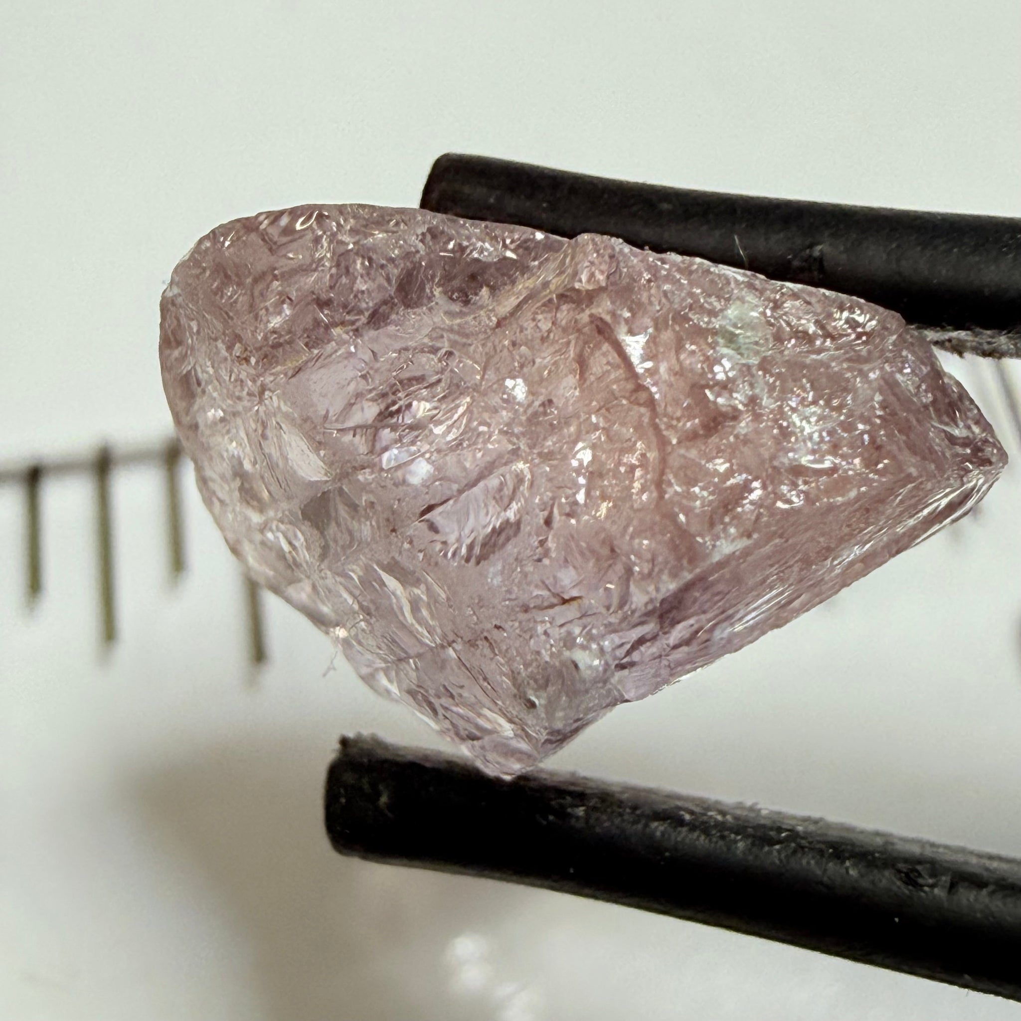 Umba Sapphire, 6.80ct, Umba Valley, Tanzania, Untreated Unheated. Slight ‘gunk’ on one end will grind off on pre-form, rest vvs
