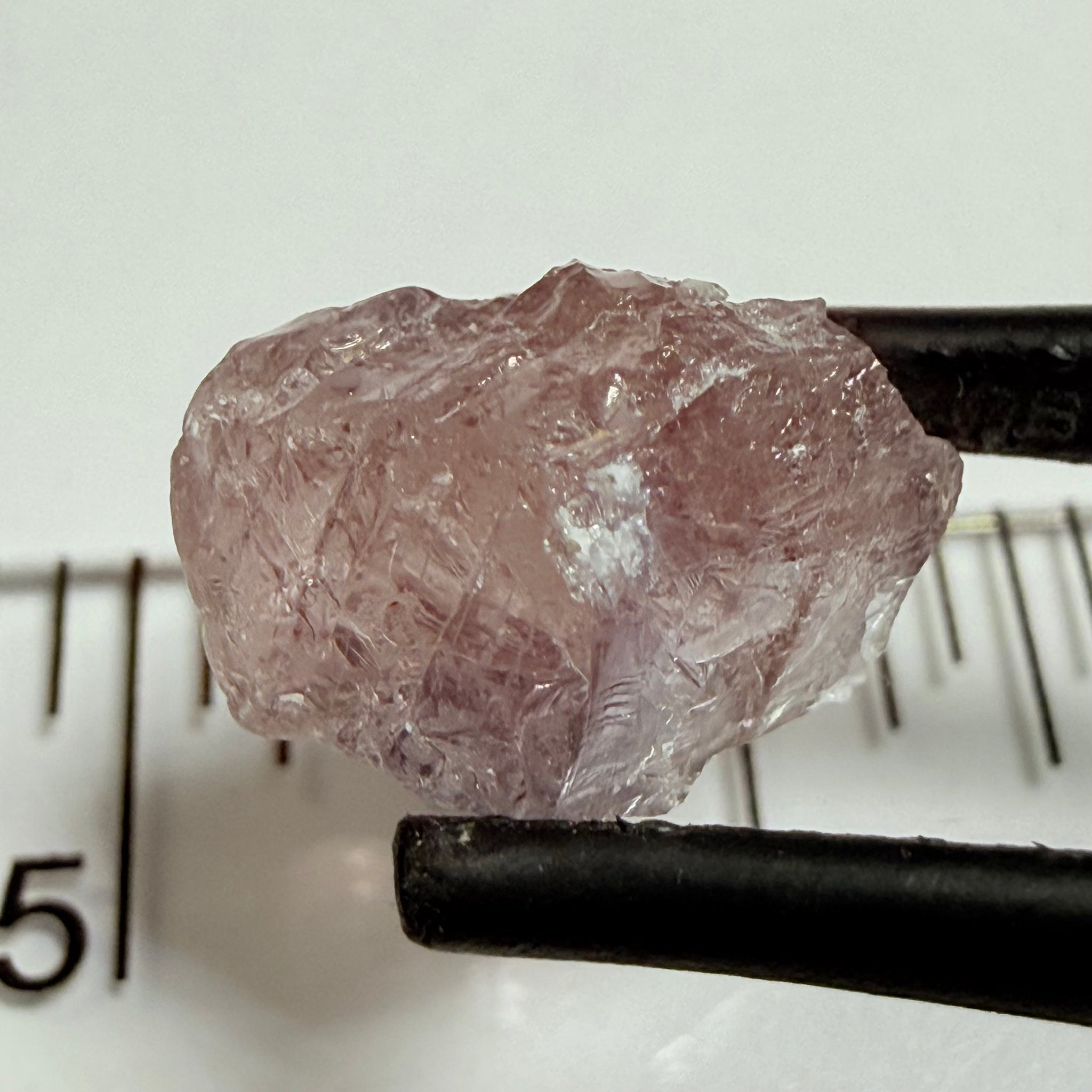 Umba Sapphire, 6.80ct, Umba Valley, Tanzania, Untreated Unheated. Slight ‘gunk’ on one end will grind off on pre-form, rest vvs