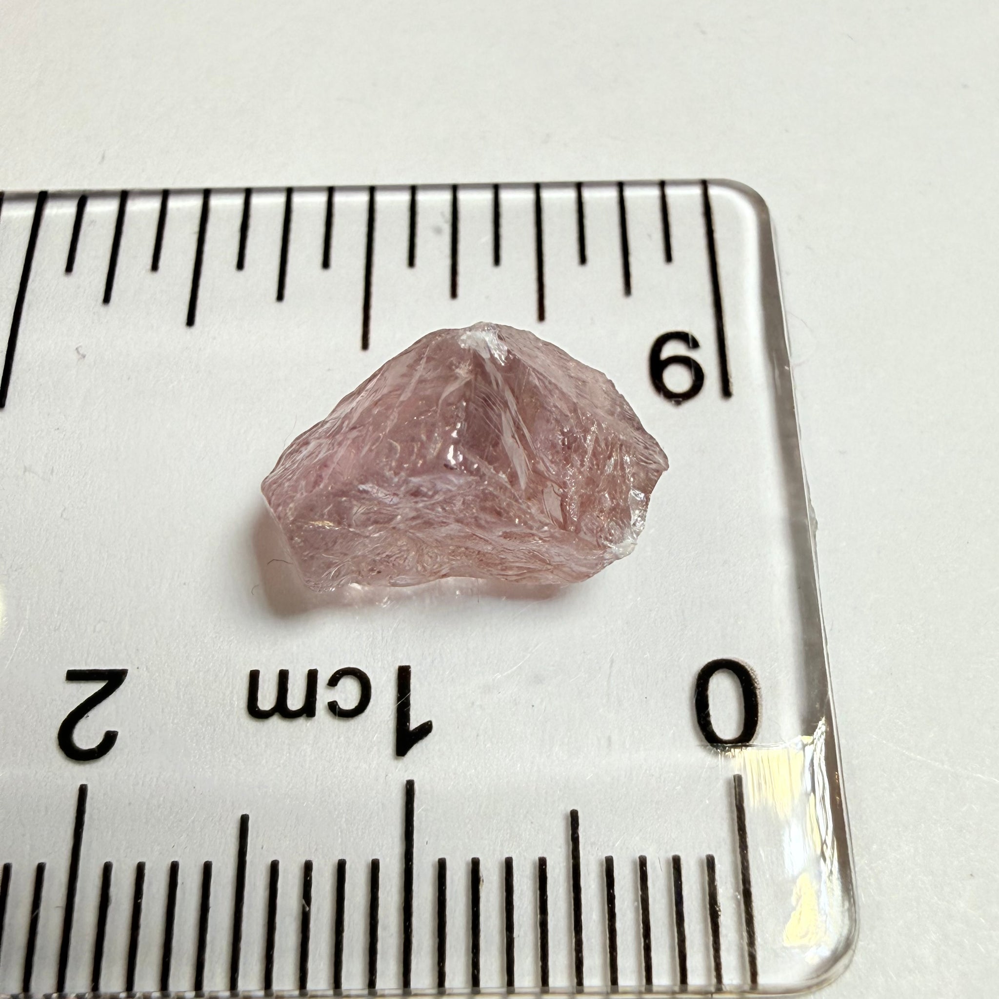 Umba Sapphire, 6.80ct, Umba Valley, Tanzania, Untreated Unheated. Slight ‘gunk’ on one end will grind off on pre-form, rest vvs