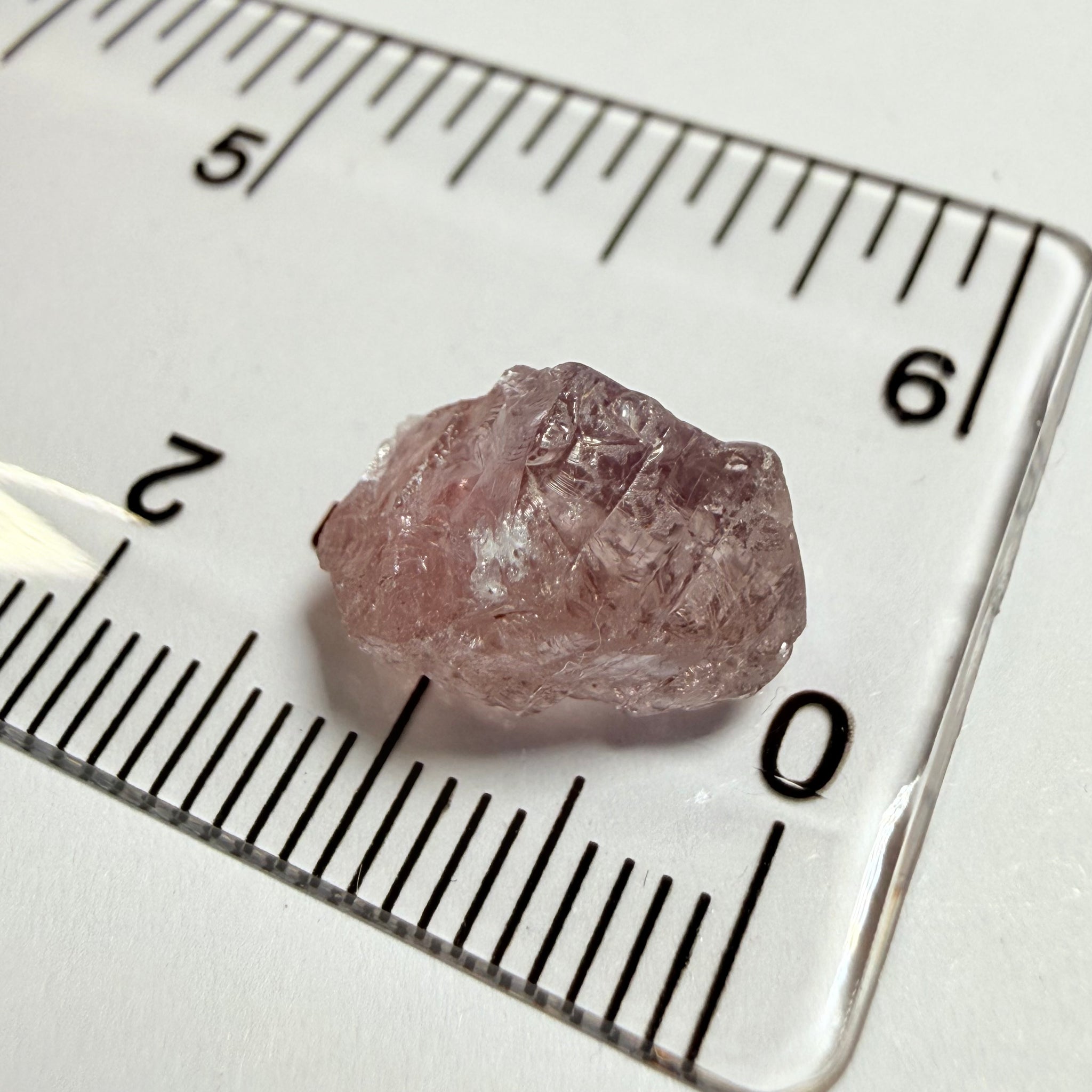 Umba Sapphire, 6.80ct, Umba Valley, Tanzania, Untreated Unheated. Slight ‘gunk’ on one end will grind off on pre-form, rest vvs