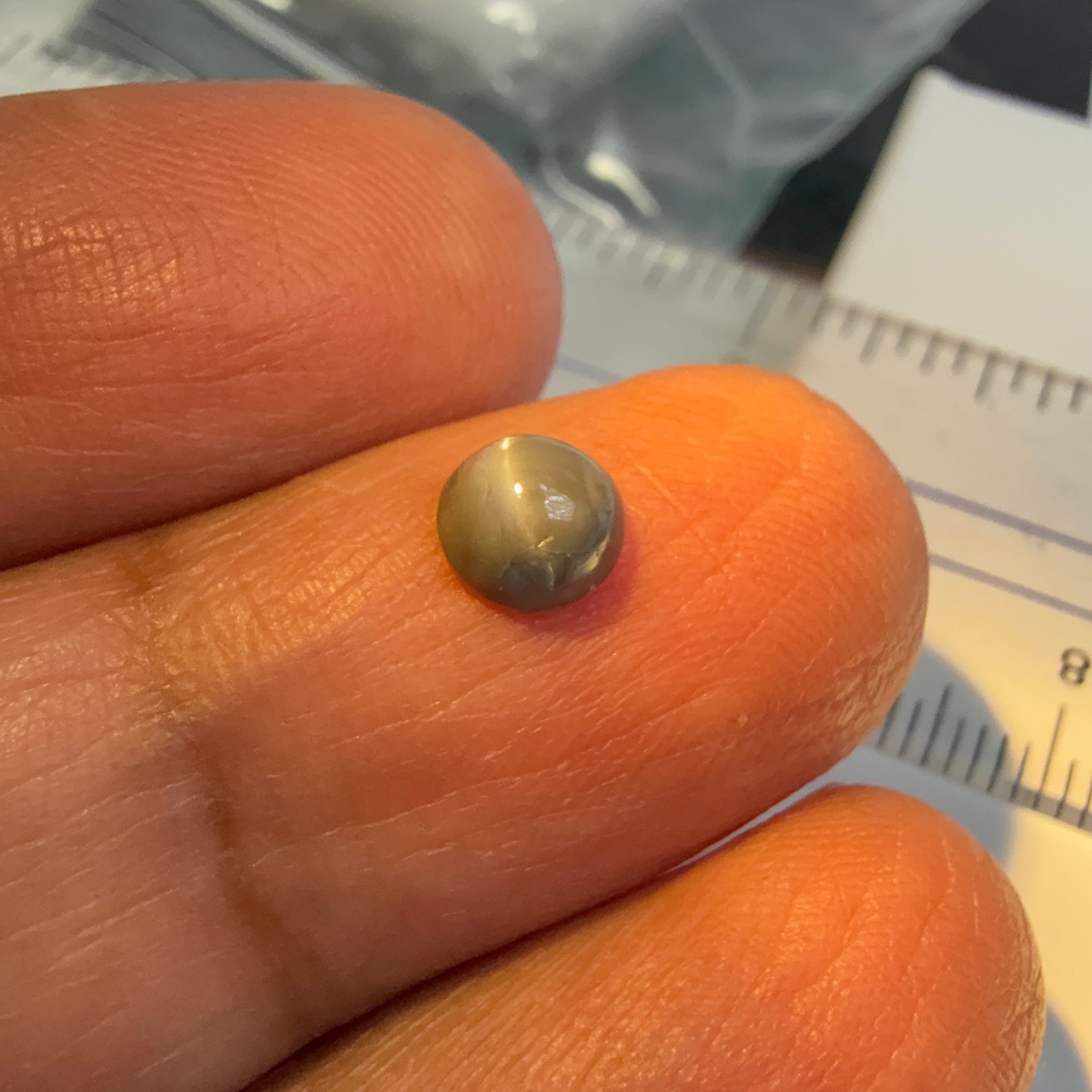 Cats-Eye Alexandrite, 0.99ct, Manyara, Tanzania, Untreated Unheated