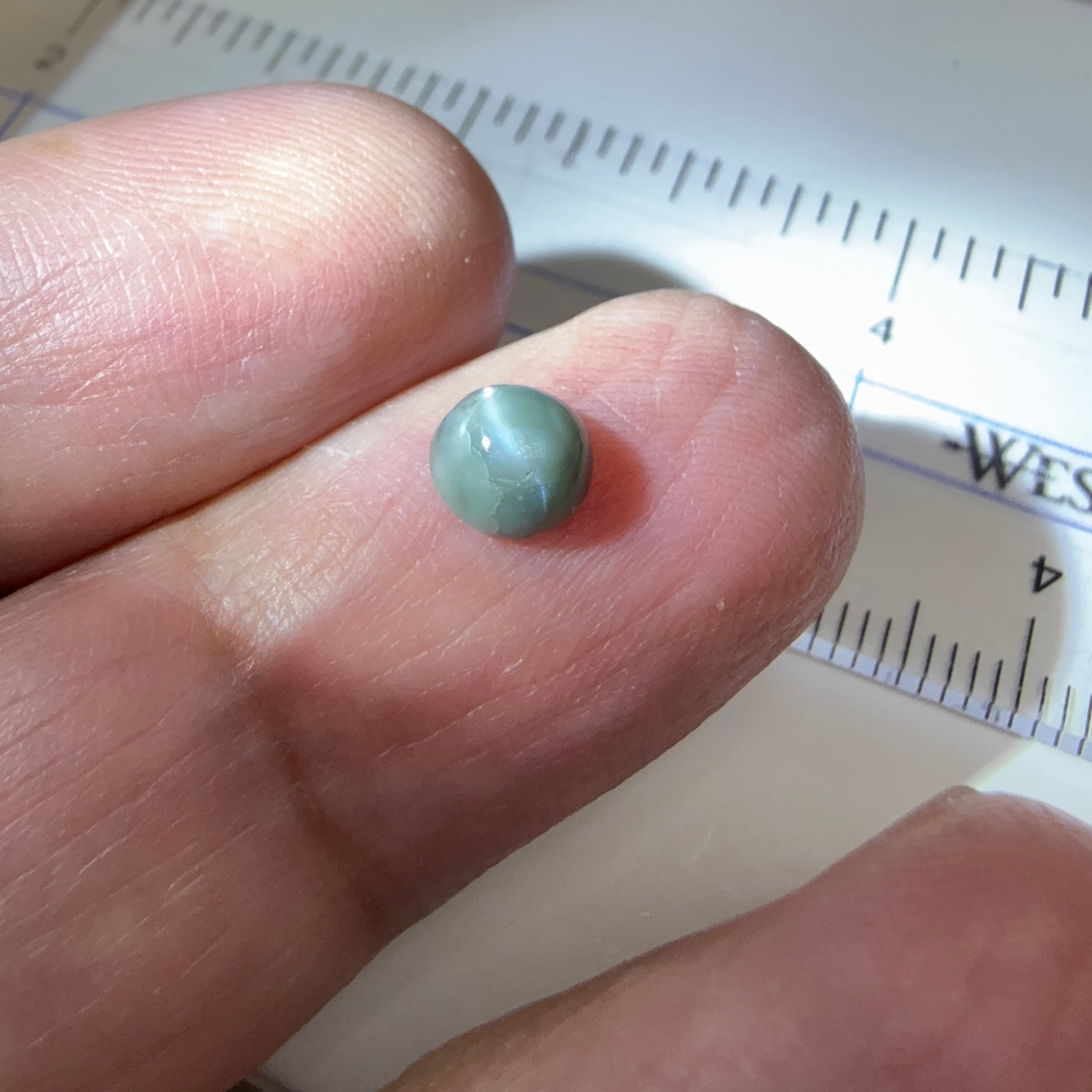 Cats-Eye Alexandrite, 0.99ct, Manyara, Tanzania, Untreated Unheated