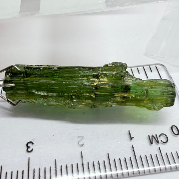 Congo Tourmaline Crystal, 20.58ct, Untreated Unheated, si, cut with inclusions