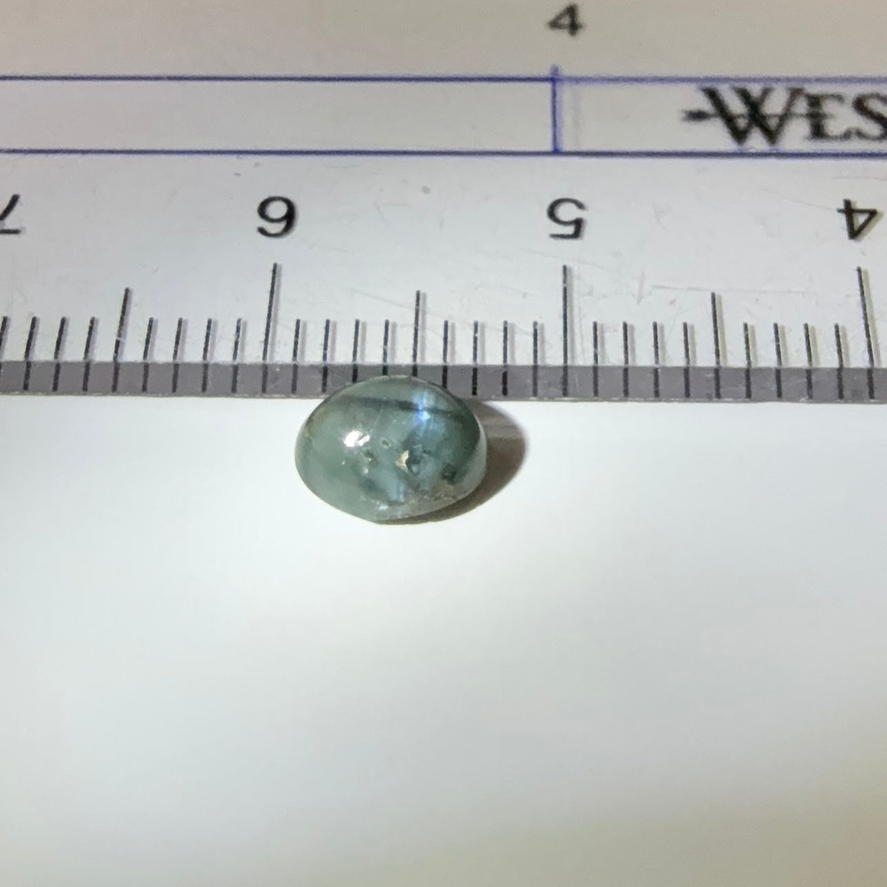 Cats-Eye Alexandrite (very slight partial cats-eye effect), 1.00ct, Manyara, Tanzania, Untreated Unheated