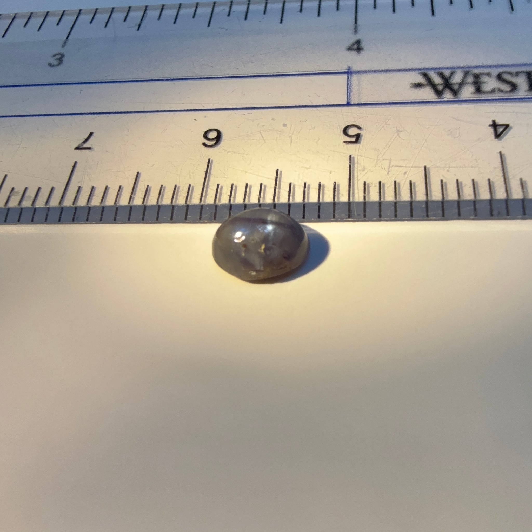 Cats-Eye Alexandrite (very slight partial cats-eye effect), 1.00ct, Manyara, Tanzania, Untreated Unheated