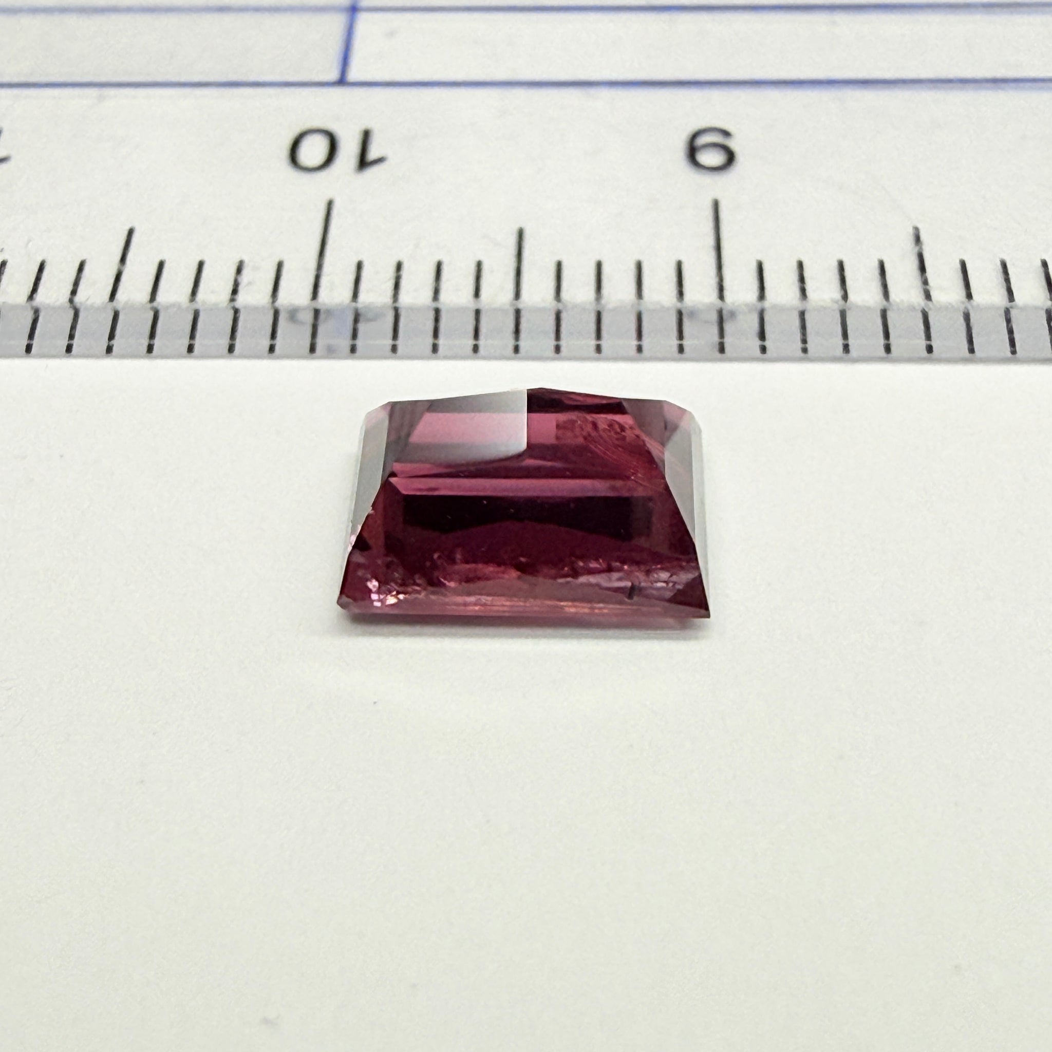Mahenge Spinel, looks like there is something written inside it, it’s a natural inclusion though, 1.92ct, Mahenge, Tanzania, Untreated Unheated