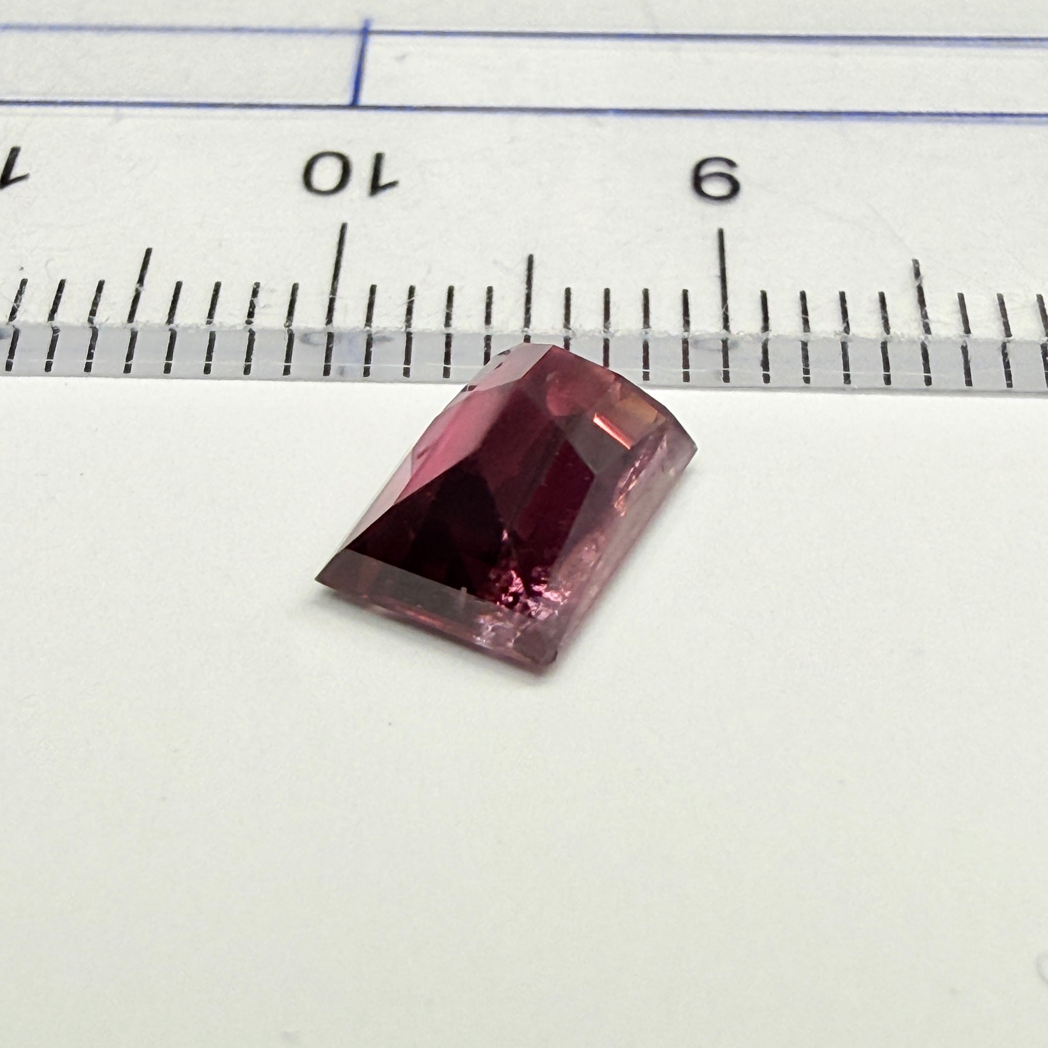 Mahenge Spinel, looks like there is something written inside it, it’s a natural inclusion though, 1.92ct, Mahenge, Tanzania, Untreated Unheated