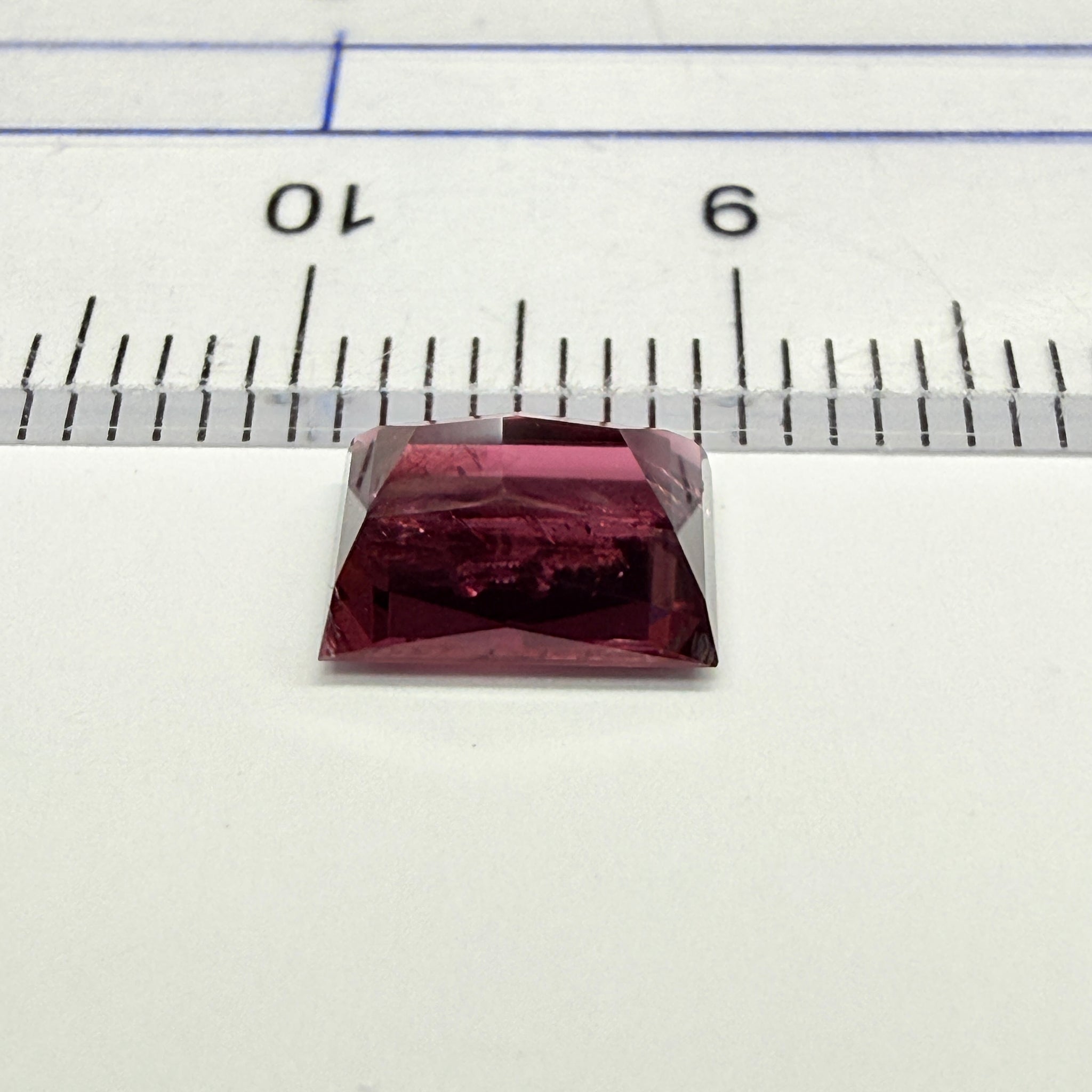 Mahenge Spinel, looks like there is something written inside it, it’s a natural inclusion though, 1.92ct, Mahenge, Tanzania, Untreated Unheated