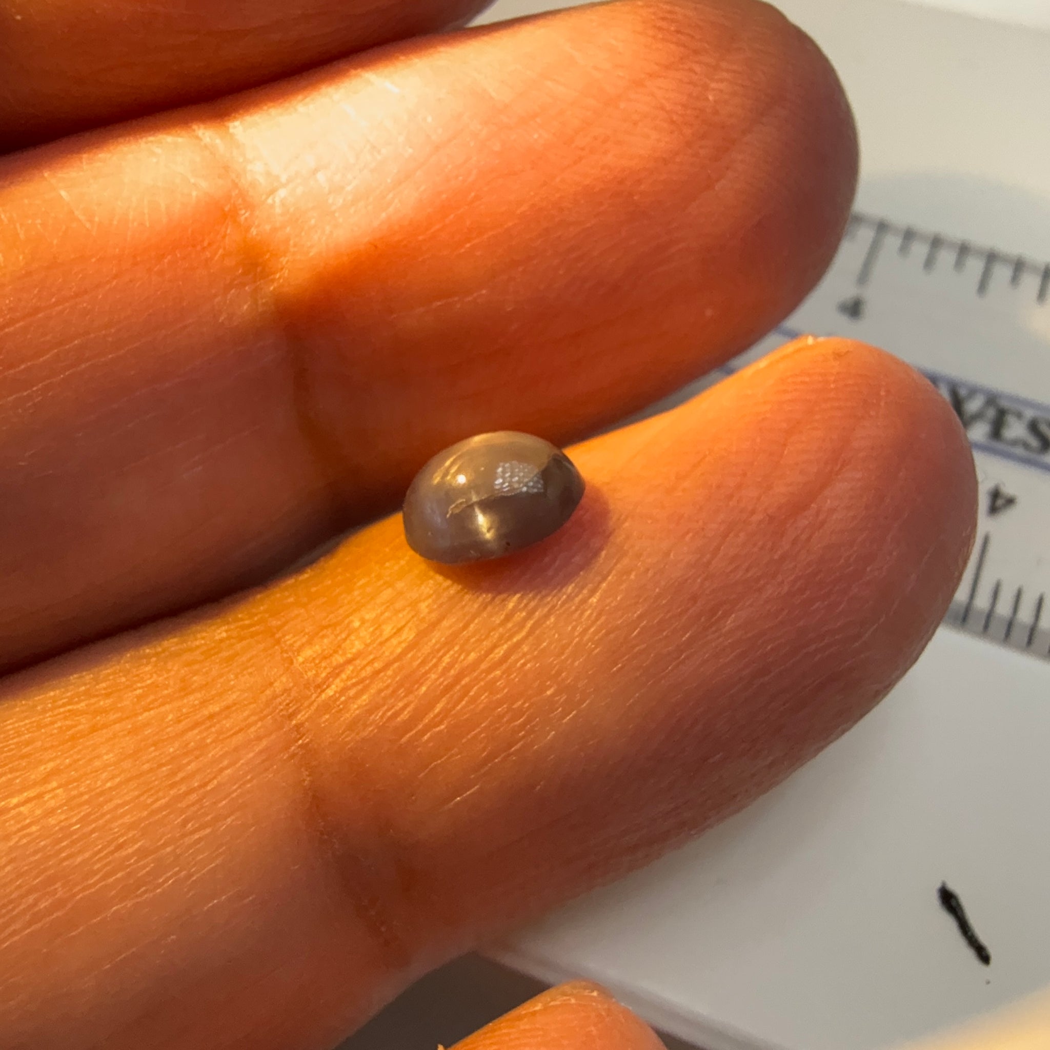 Cats-Eye Alexandrite (very slight partial cats-eye effect), 1.00ct, Manyara, Tanzania, Untreated Unheated