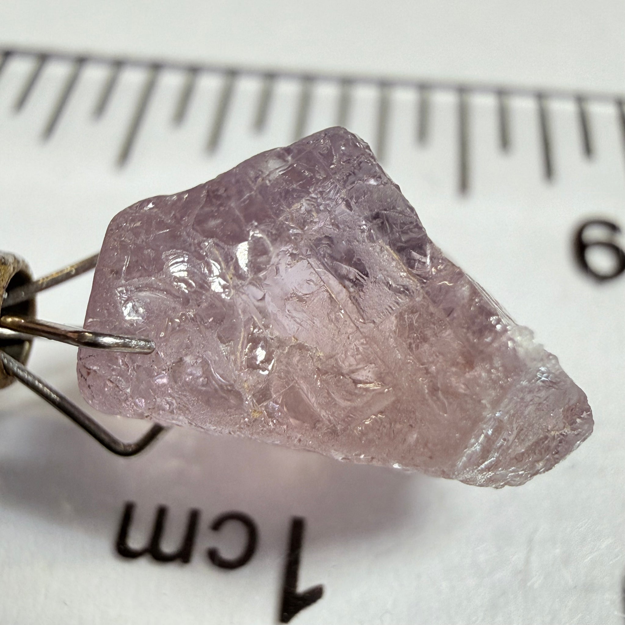 Umba Sapphire, 6.80ct, Umba Valley, Tanzania, Untreated Unheated. Slight ‘gunk’ on one end will grind off on pre-form, rest vvs