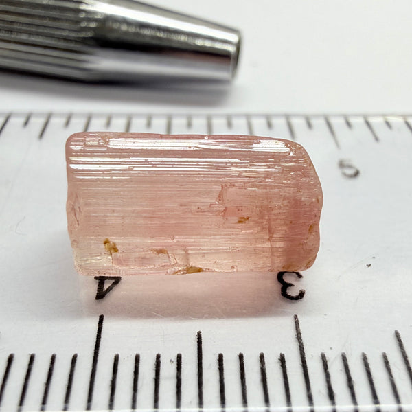 Congo Tourmaline Crystal, 6.22ct, Untreated Unheated, vs to si