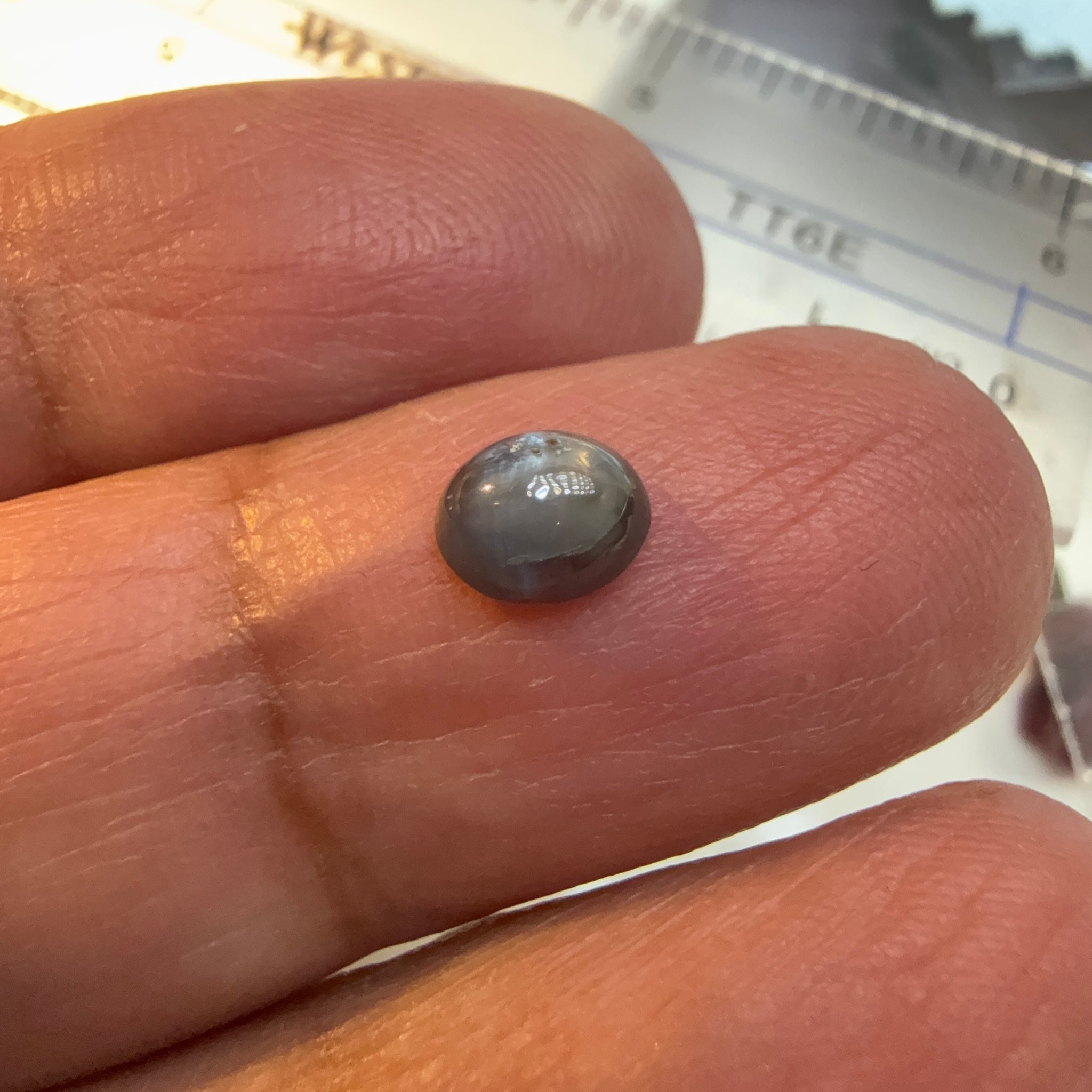 Cats-Eye Alexandrite (very slight partial cats-eye effect), 1.00ct, Manyara, Tanzania, Untreated Unheated