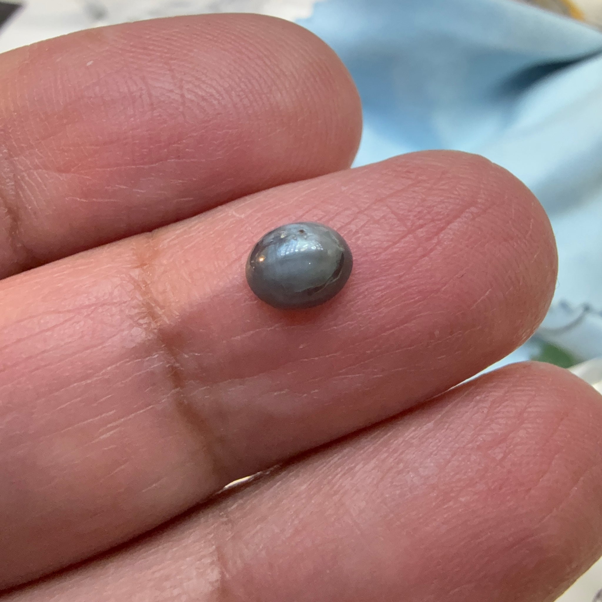 Cats-Eye Alexandrite (very slight partial cats-eye effect), 1.00ct, Manyara, Tanzania, Untreated Unheated