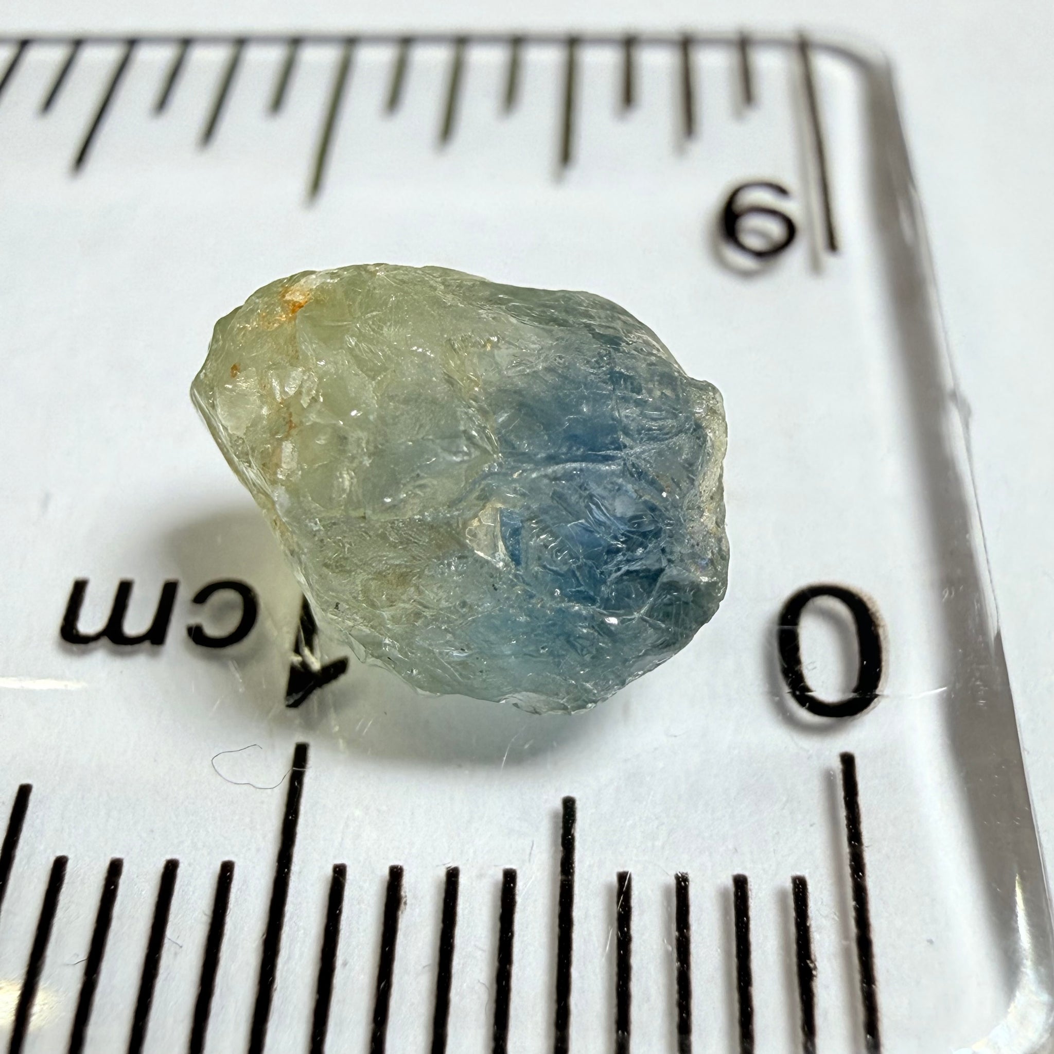 Umba Sapphire, 4.03ct, Umba Valley, Tanzania, Untreated Unheated. Slight sugary type inclusions through the stone