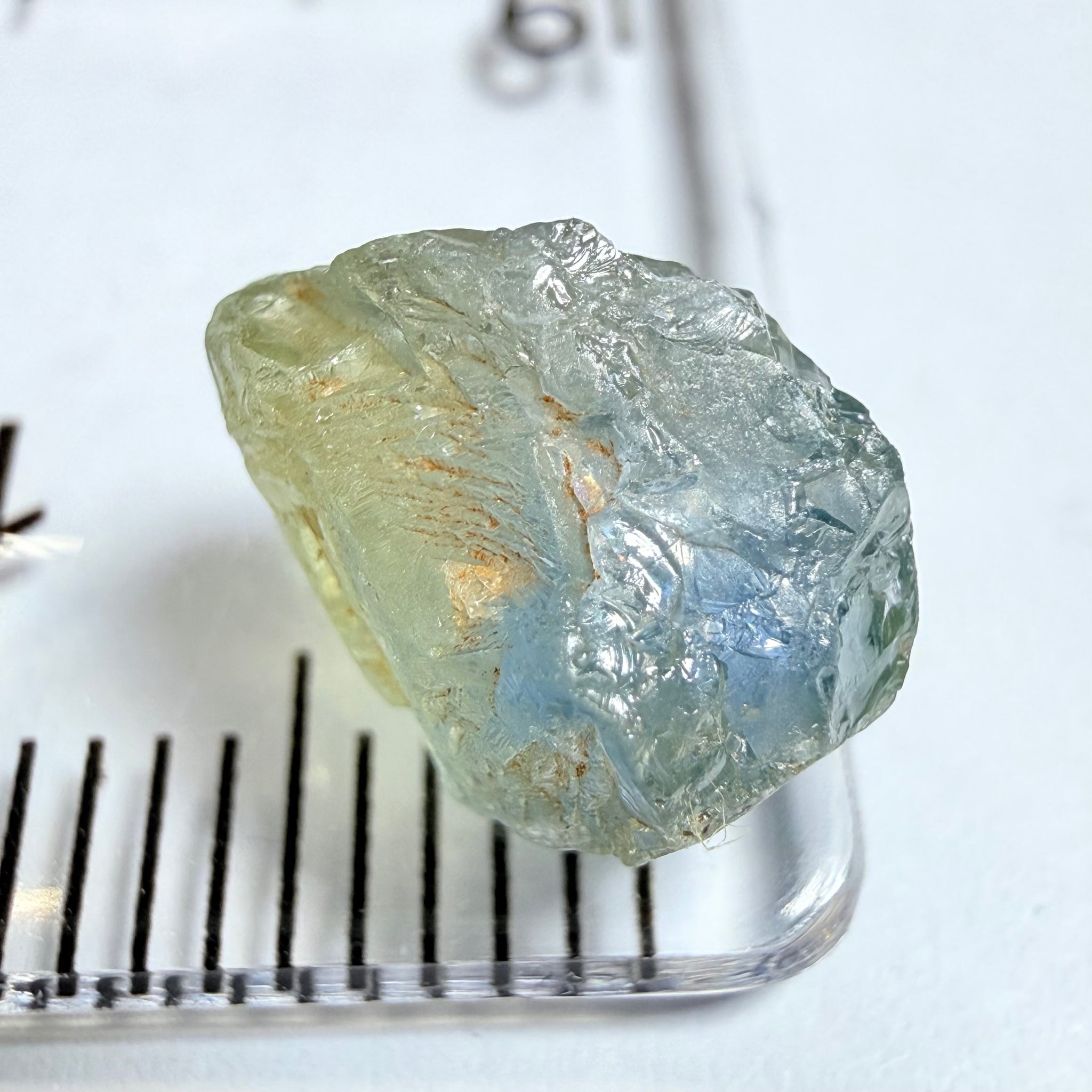 Umba Sapphire, 4.03ct, Umba Valley, Tanzania, Untreated Unheated. Slight sugary type inclusions through the stone