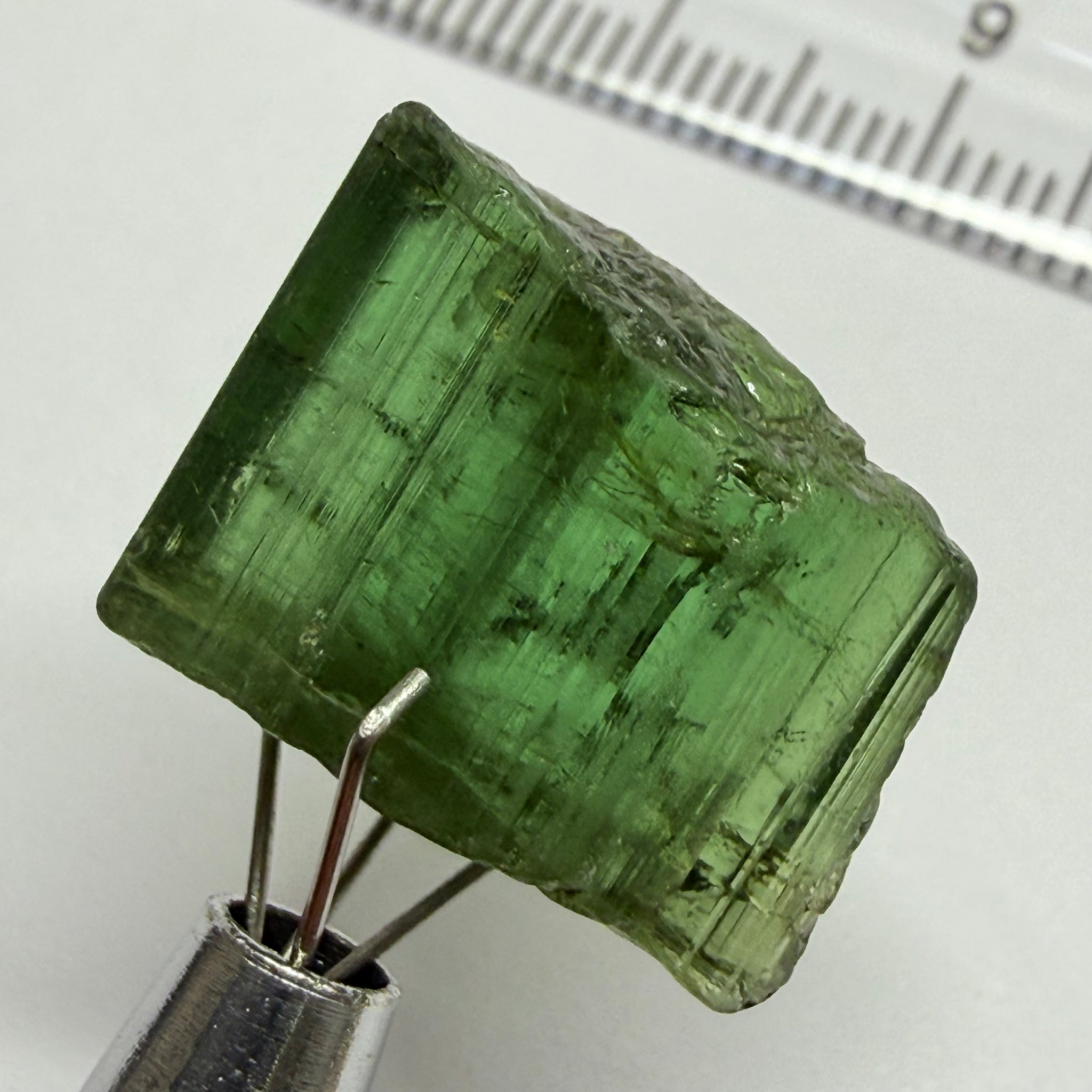 Congo Tourmaline Crystal, 16.23ct, Untreated Unheated, included stone