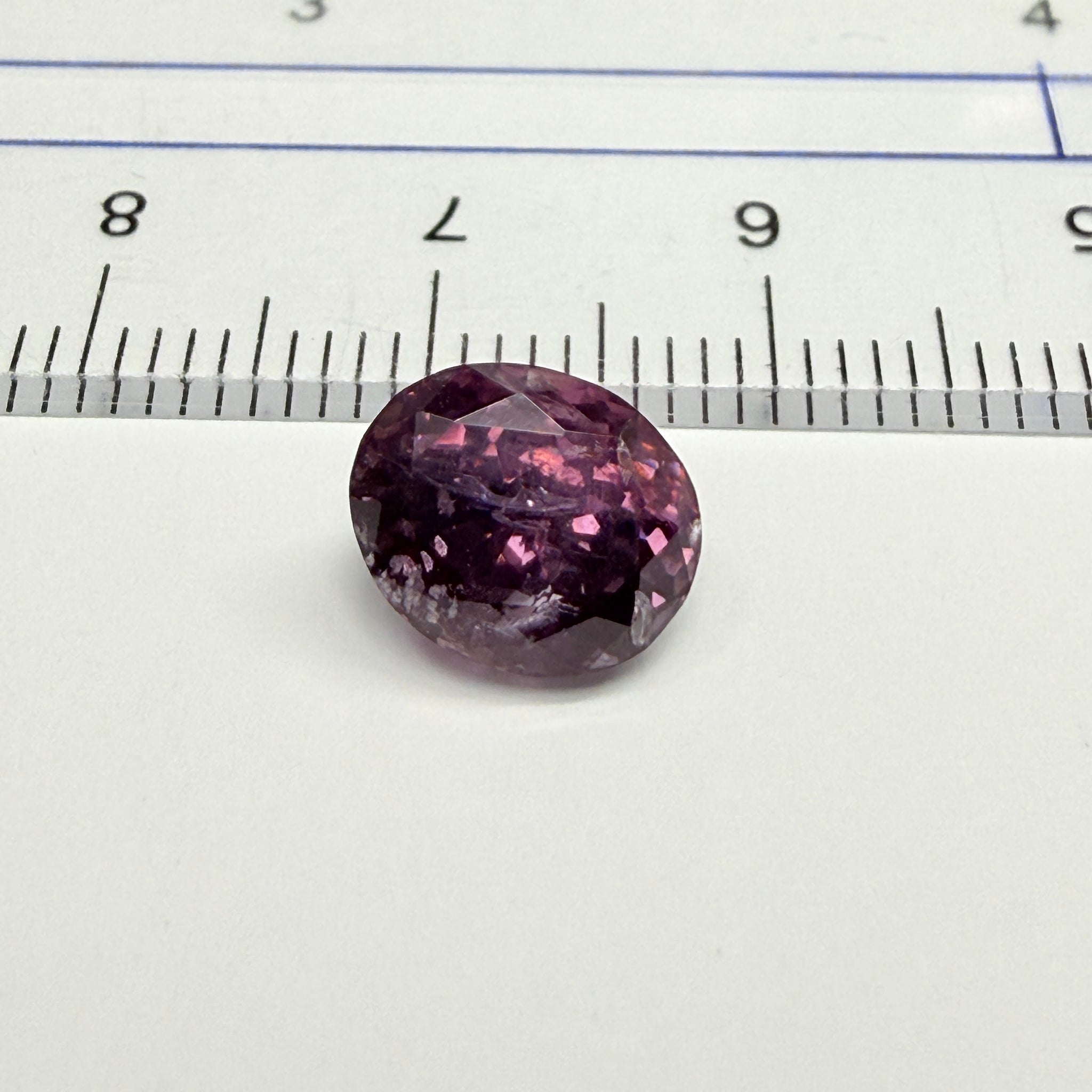 Mahenge Spinel, 2.80ct, Tanzania, Untreated Unheated, included