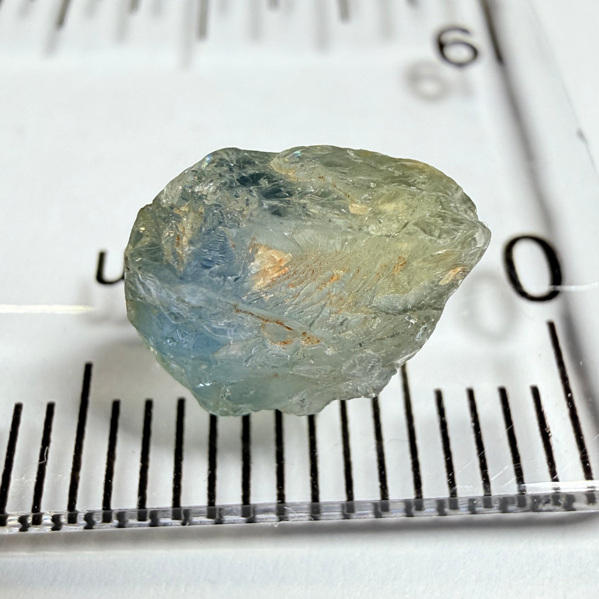 Umba Sapphire, 4.03ct, Umba Valley, Tanzania, Untreated Unheated. Slight sugary type inclusions through the stone