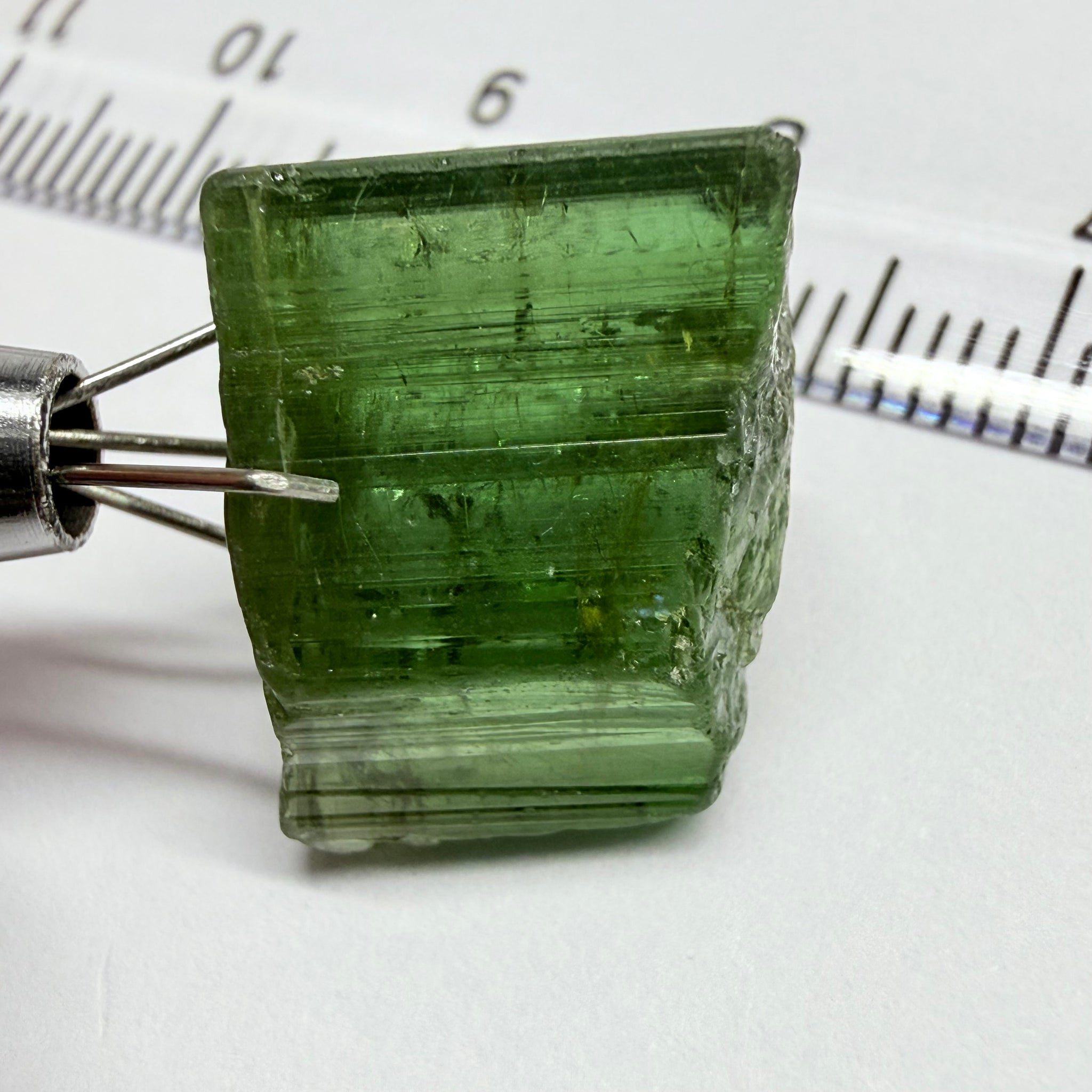 Congo Tourmaline Crystal, 16.23ct, Untreated Unheated, included stone