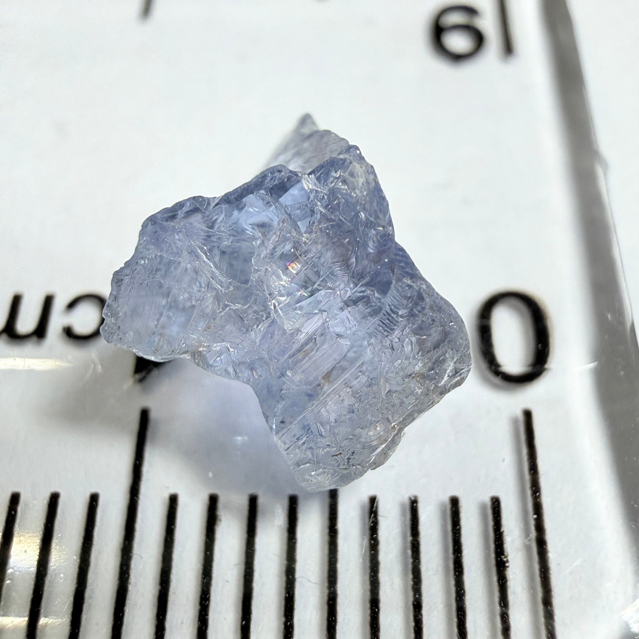 Umba Sapphire, 2.87ct, Umba Valley, Tanzania, Untreated Unheated. Si and complicated shape