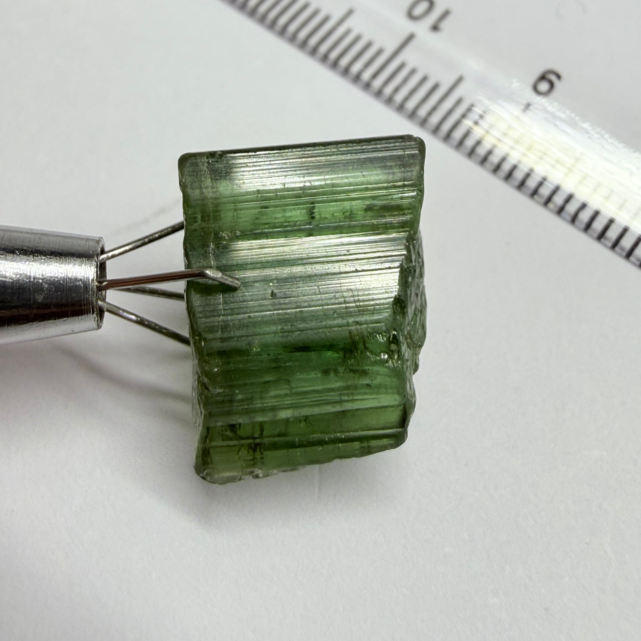 Congo Tourmaline Crystal, 16.23ct, Untreated Unheated, included stone