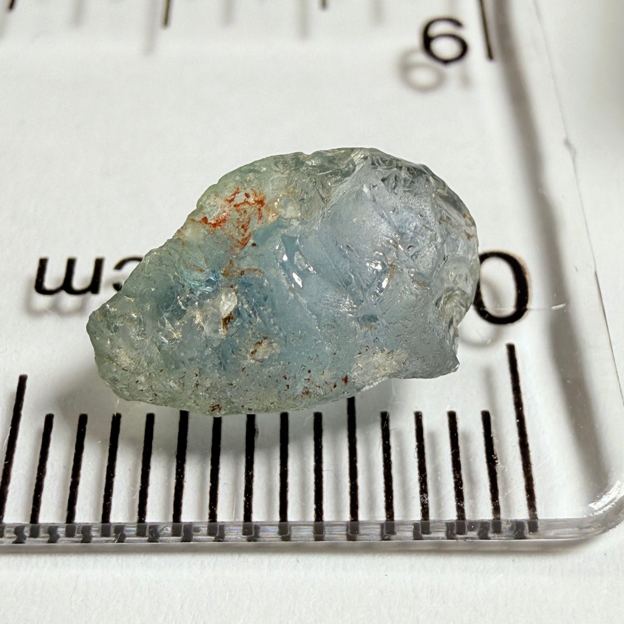 Umba Sapphire, 3.25ct, Umba Valley, Tanzania, Untreated Unheated. vvs, flat shape