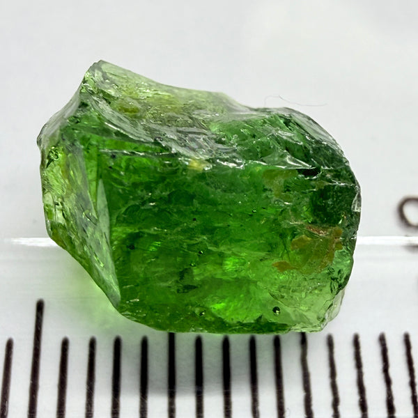 Congo Tourmaline, 4.70ct, Untreated Unheated, sugary type inclusions throughout the stone