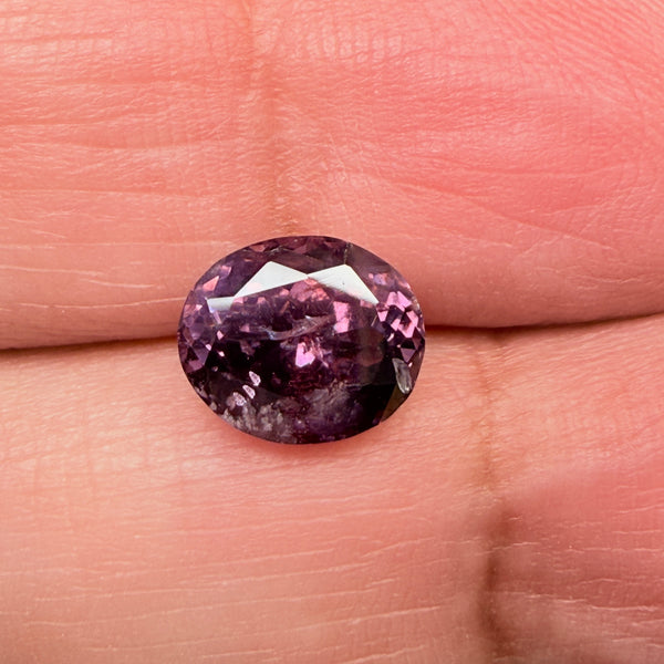 Mahenge Spinel, 2.80ct, Tanzania, Untreated Unheated, included