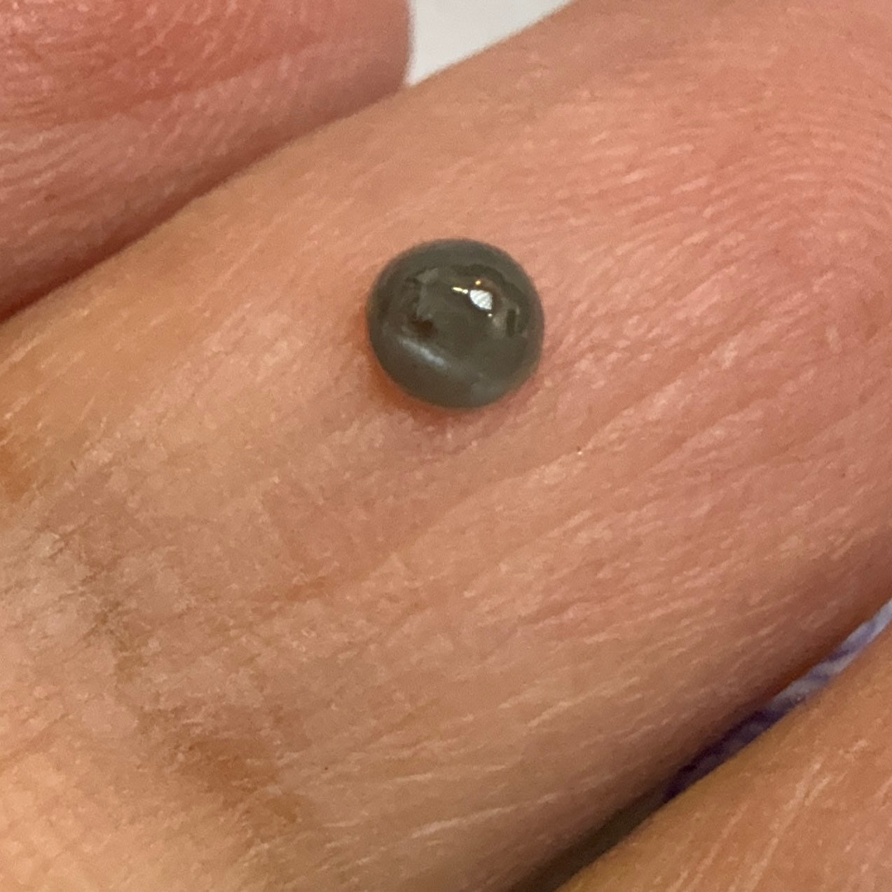 Cats-Eye Alexandrite (very slight partial cats-eye effect), 0.25ct, Manyara, Tanzania, Untreated Unheated