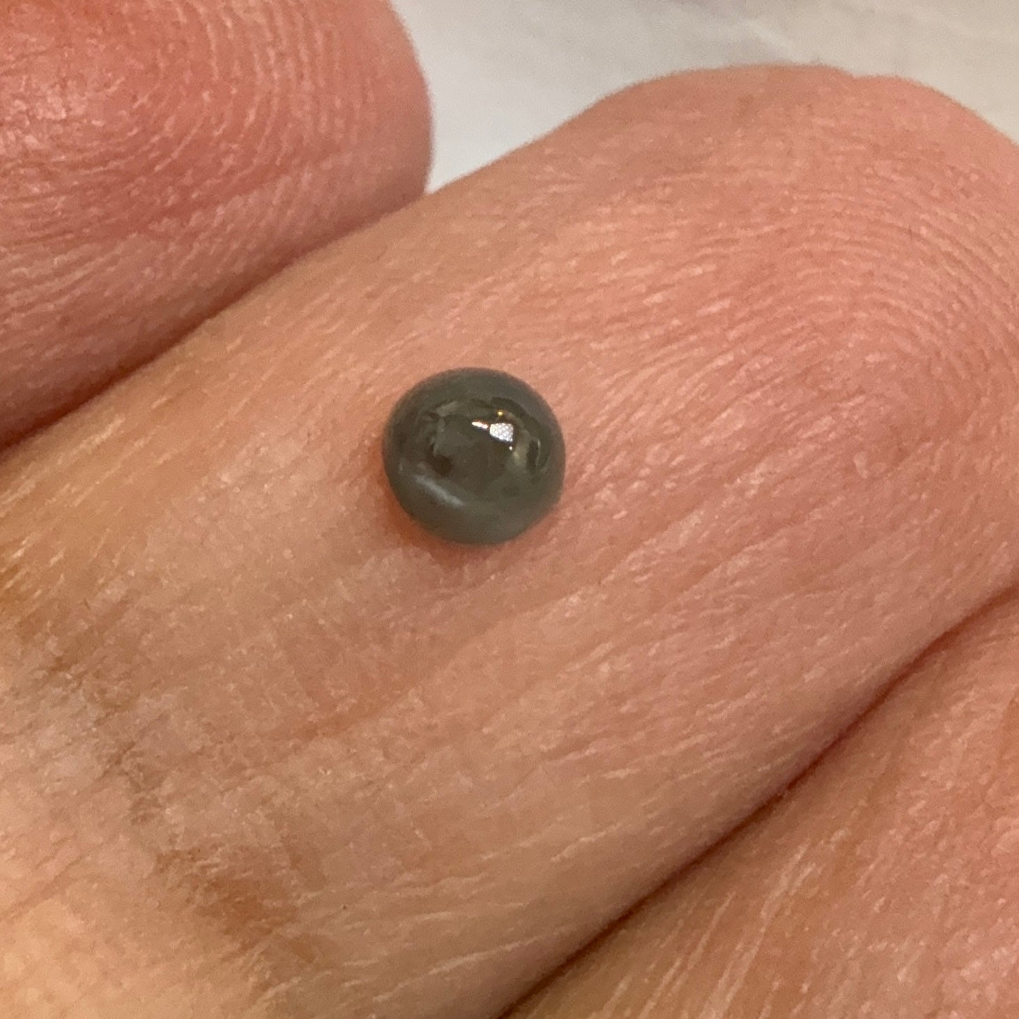 Cats-Eye Alexandrite (very slight partial cats-eye effect), 0.25ct, Manyara, Tanzania, Untreated Unheated