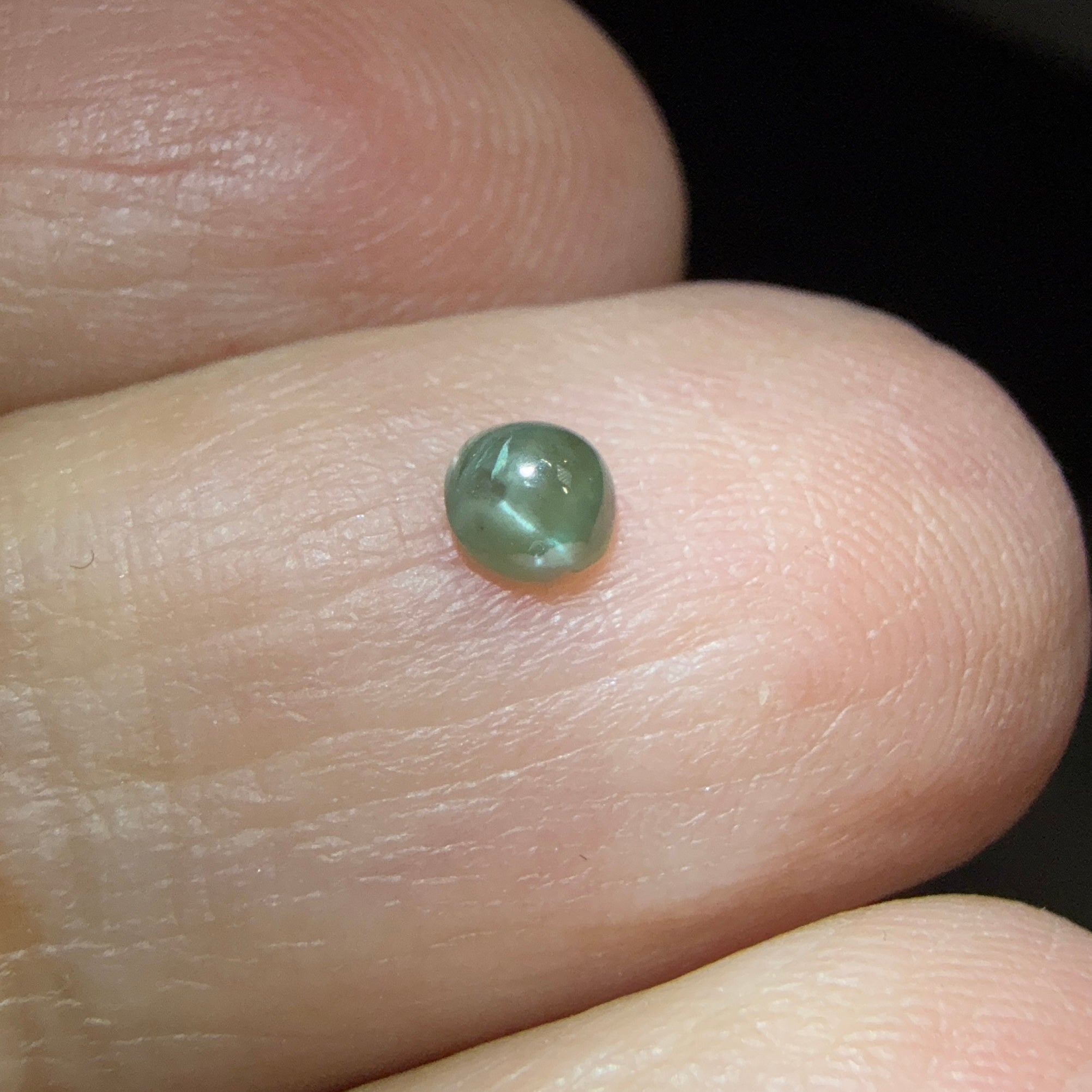 Cats-Eye Alexandrite (very slight partial cats-eye effect), 0.25ct, Manyara, Tanzania, Untreated Unheated