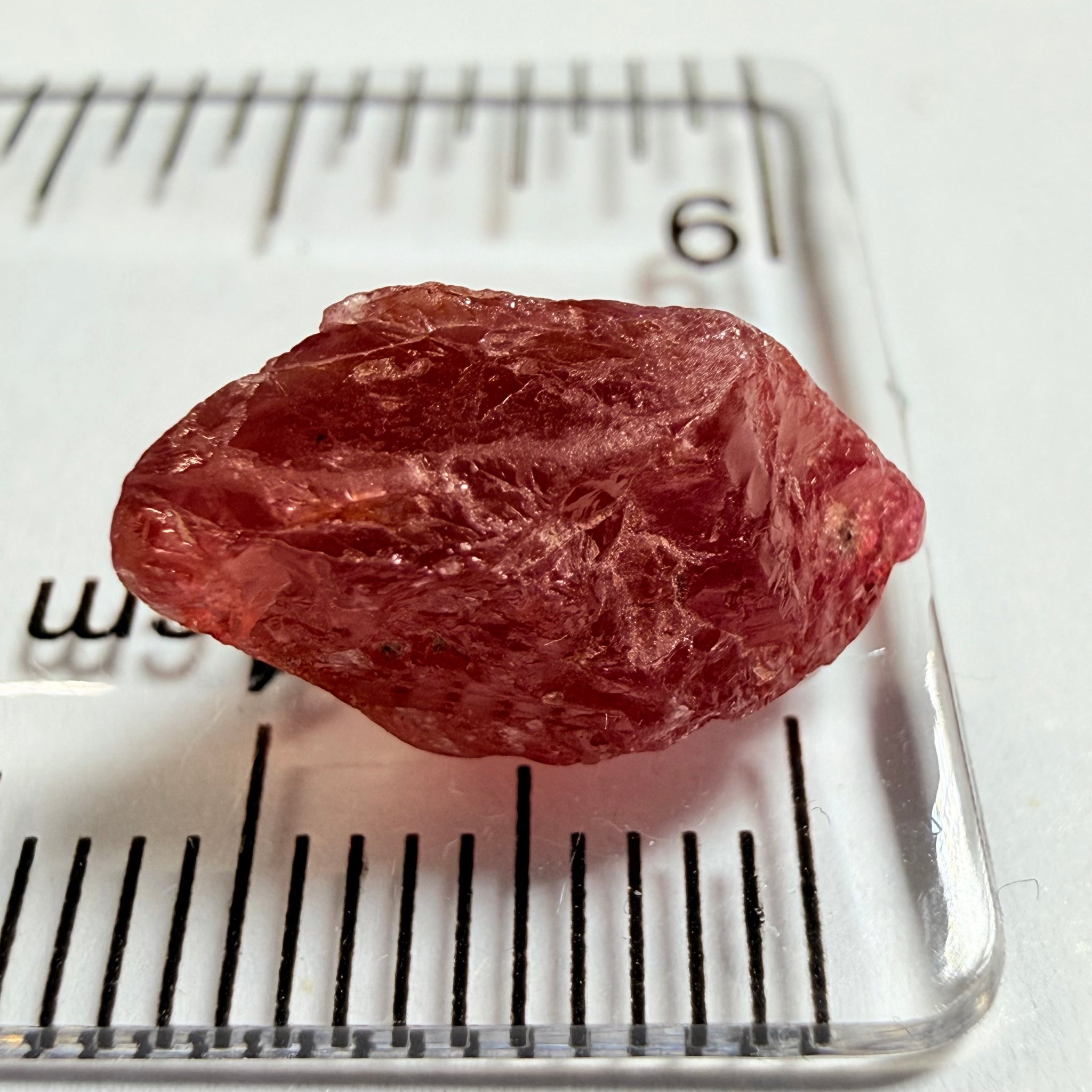Umba Sapphire, 5.63ct, Umba Valley, Tanzania. Milky stone, slightly included, can be faceted or cabbed or set as is in jewellery