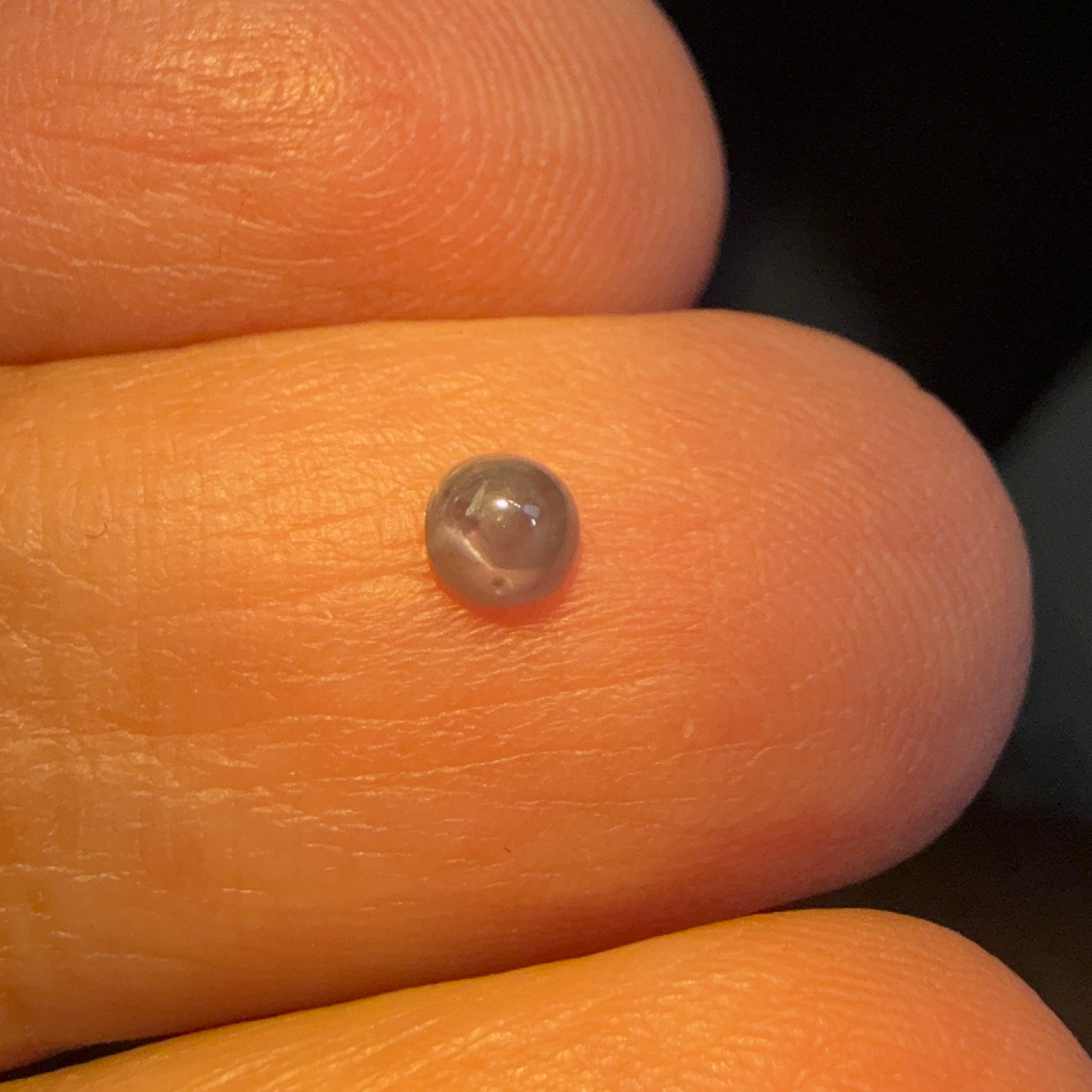 Cats-Eye Alexandrite (very slight partial cats-eye effect), 0.25ct, Manyara, Tanzania, Untreated Unheated