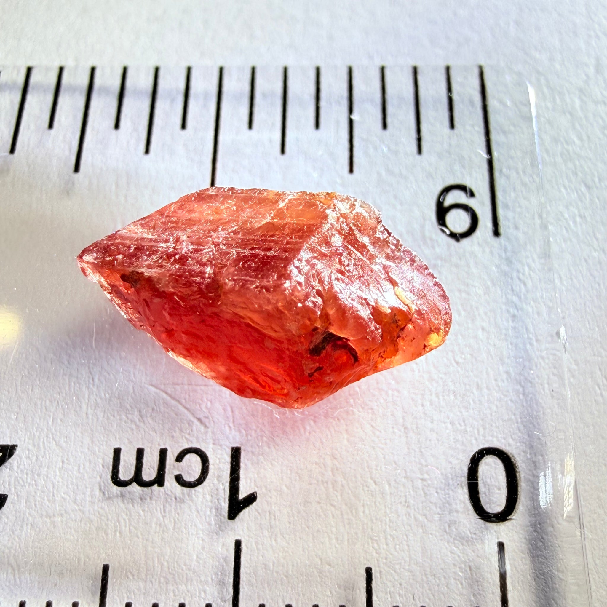 Umba Sapphire, 5.63ct, Umba Valley, Tanzania. Milky stone, slightly included, can be faceted or cabbed or set as is in jewellery
