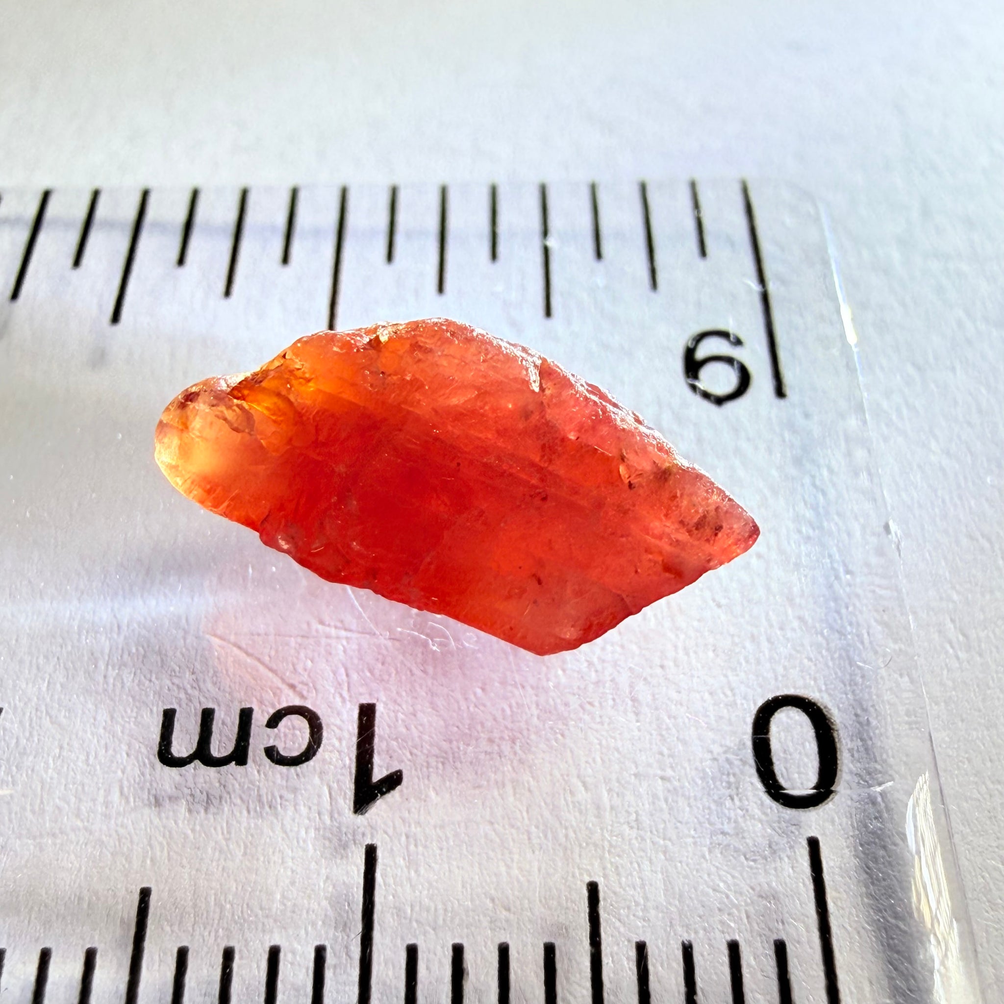 Umba Sapphire, 5.63ct, Umba Valley, Tanzania. Milky stone, slightly included, can be faceted or cabbed or set as is in jewellery