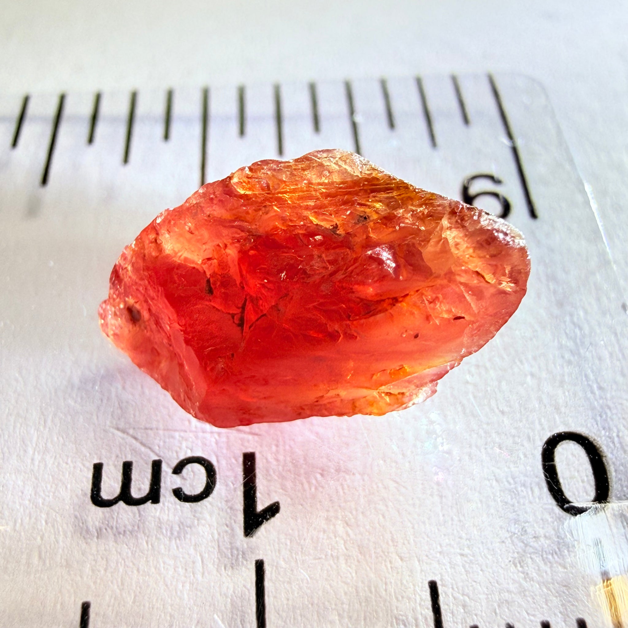 Umba Sapphire, 5.63ct, Umba Valley, Tanzania. Milky stone, slightly included, can be faceted or cabbed or set as is in jewellery