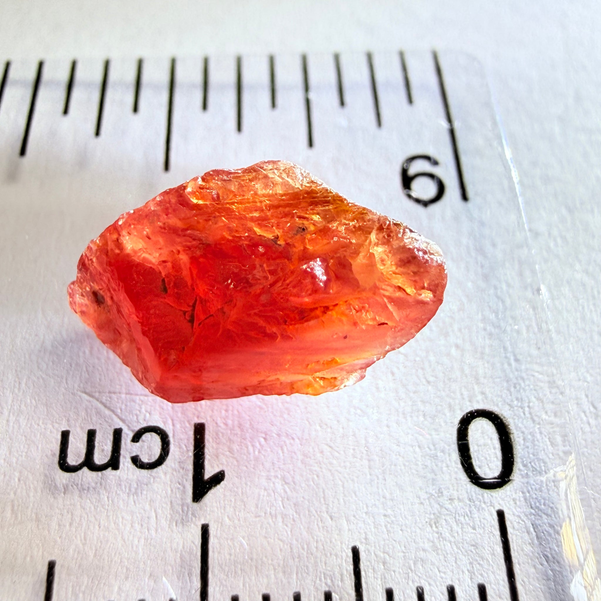 Umba Sapphire, 5.63ct, Umba Valley, Tanzania. Milky stone, slightly included, can be faceted or cabbed or set as is in jewellery