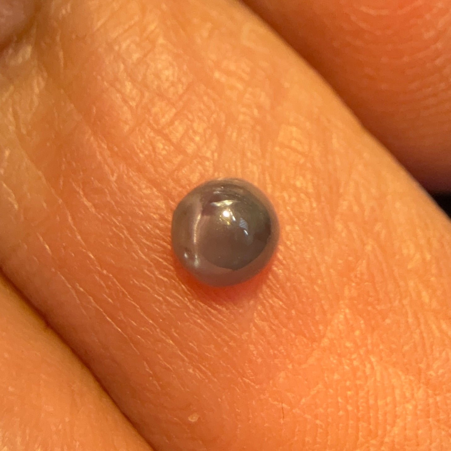 Cats-Eye Alexandrite (very slight partial cats-eye effect), 0.25ct, Manyara, Tanzania, Untreated Unheated