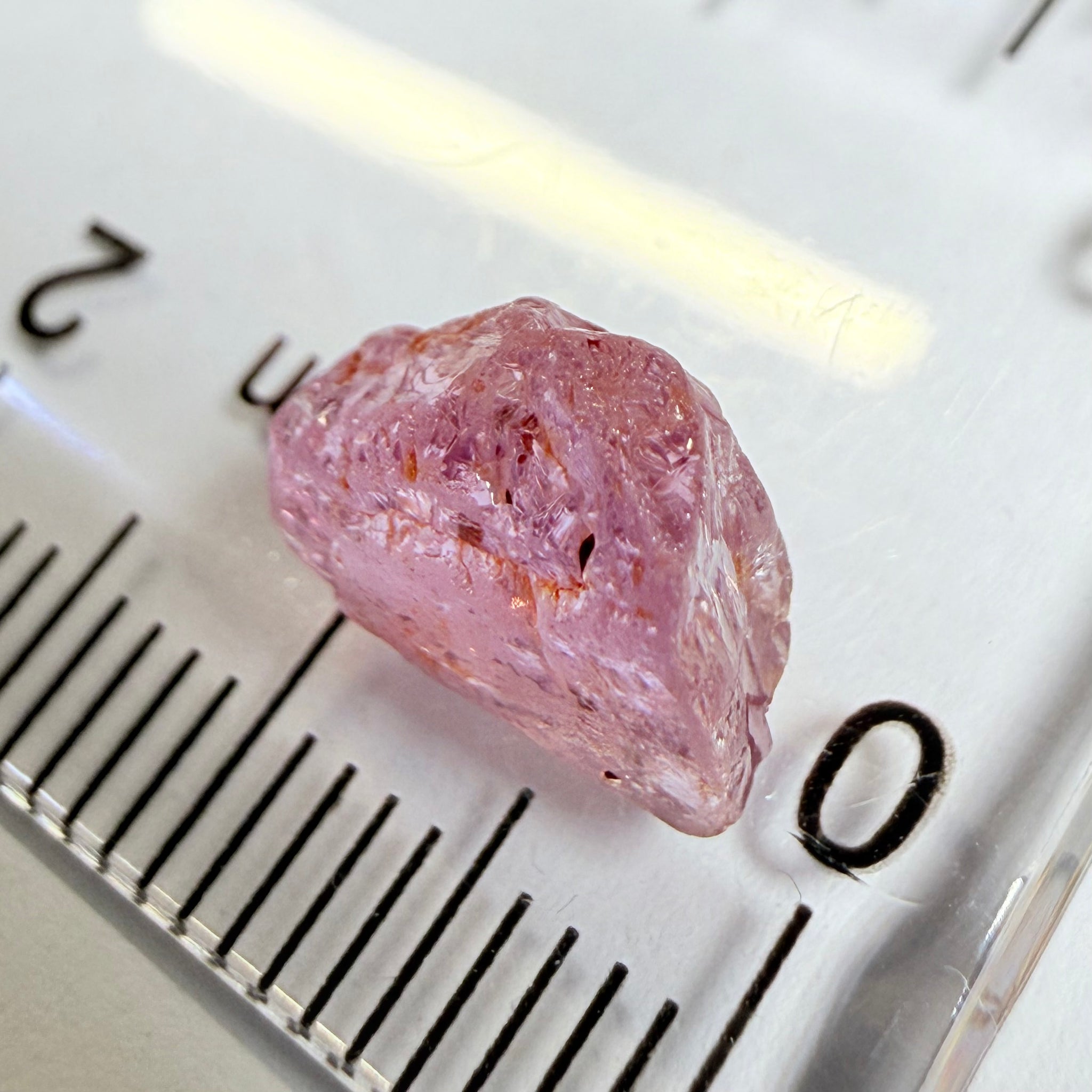 Umba Sapphire, 4.24ct, Umba Valley, Tanzania, Untreated Unheated. Moderately included. See backlit video for inclusions.