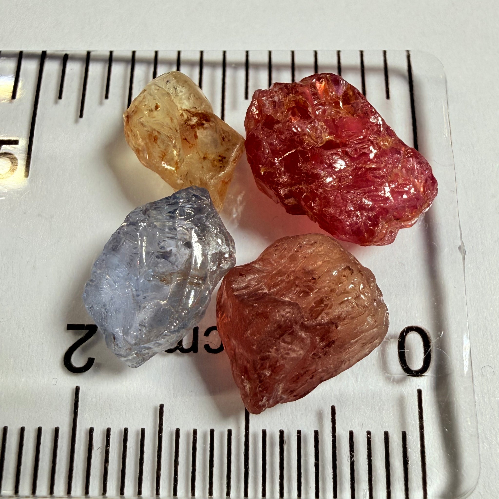 Umba Sapphire Lot, 13.36ct, Umba Valley, Tanzania, Untreated  Unheated, flat shapes, great for setting in jewellery as is
